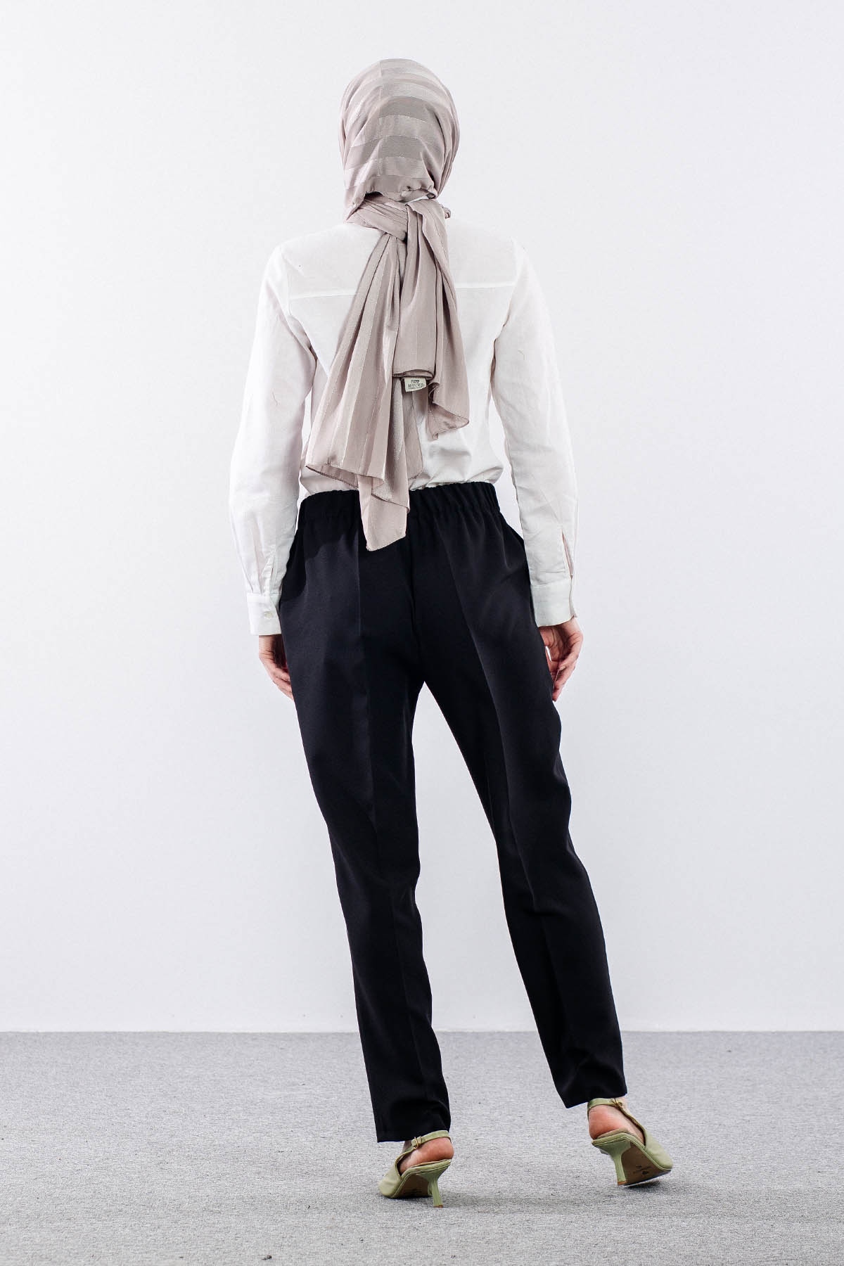 3210 Pantolon 44-54 Vizon 40-50 - Siyah - 5