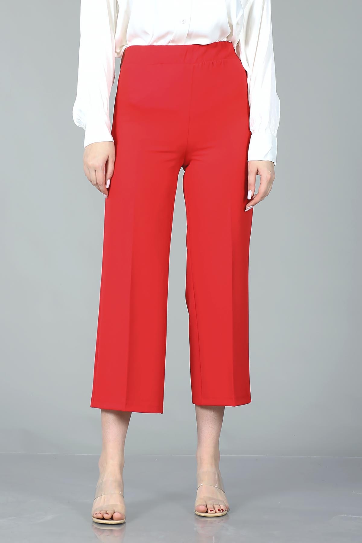 3211 Pantolon 38-46 - Kirmizi - 1