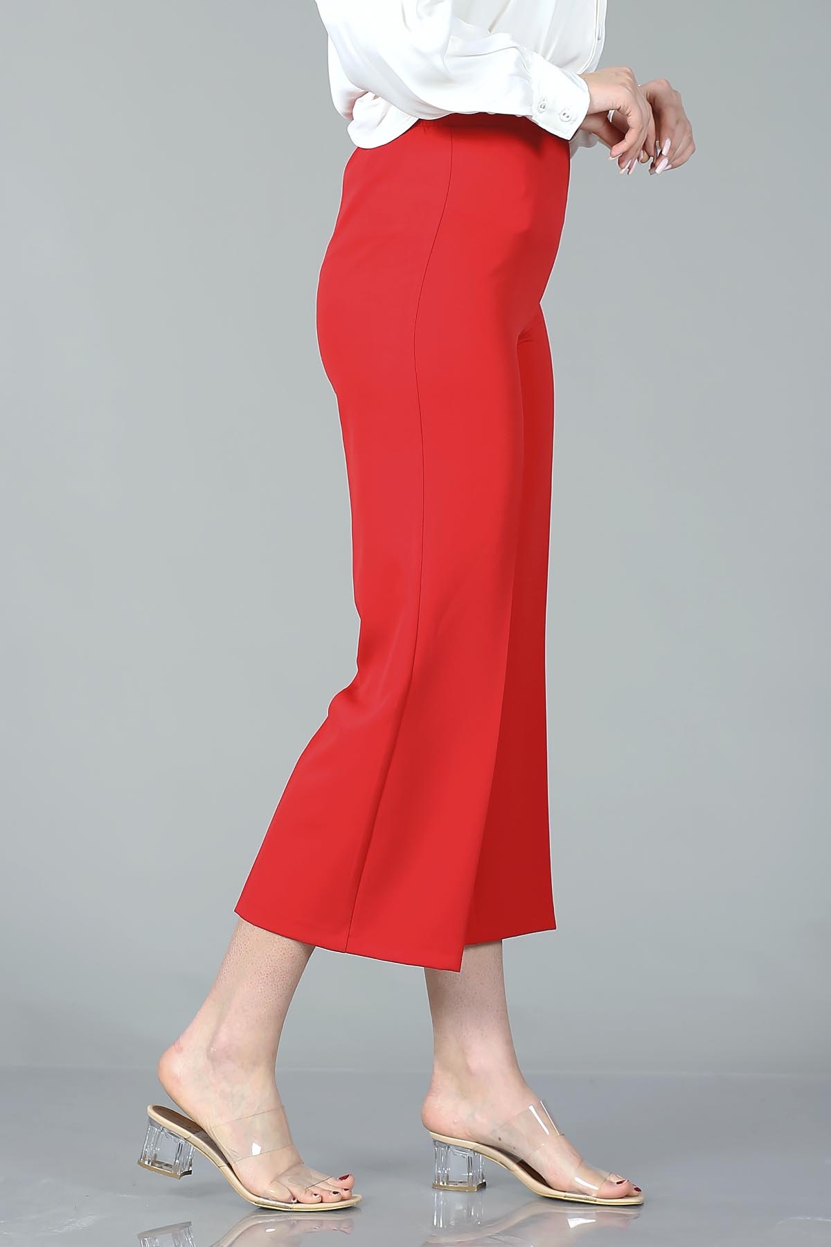 3211 Pantolon 38-46 - Kirmizi - 2