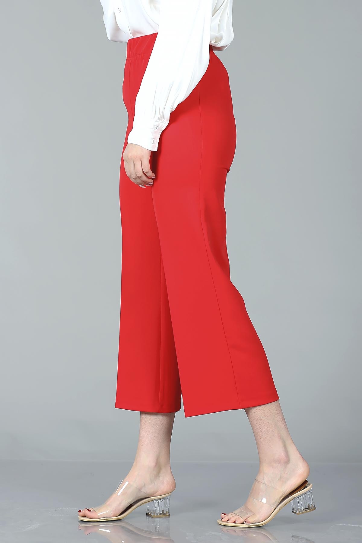 3211 Pantolon 38-46 - Kirmizi - 3