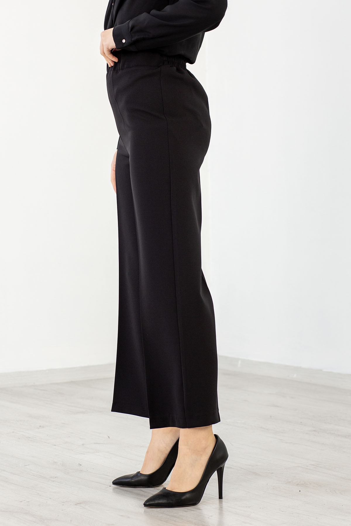 3211 Pantolon 38-46  - Siyah - 2