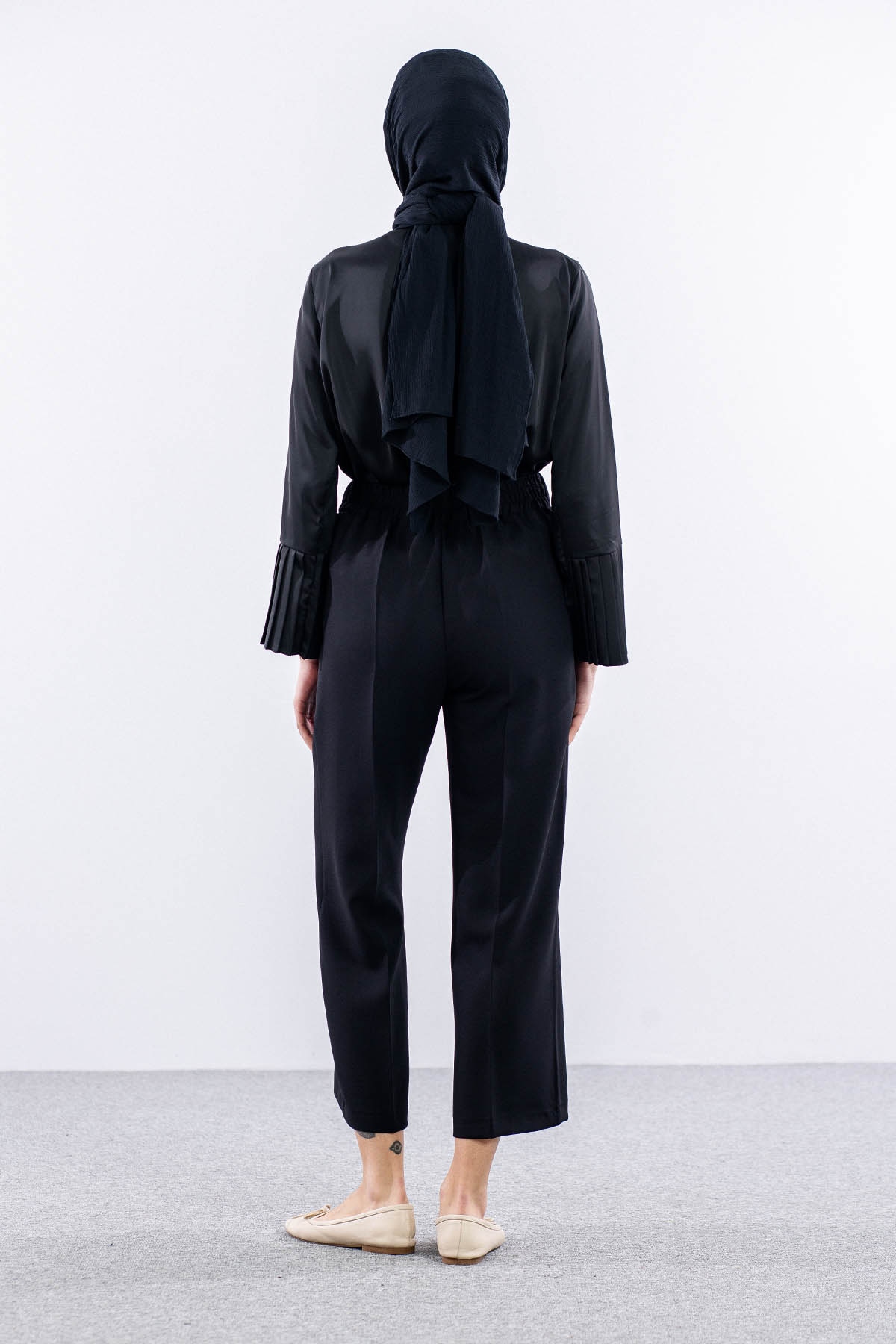 3211 Pantolon 38-46 - Siyah  - - 5