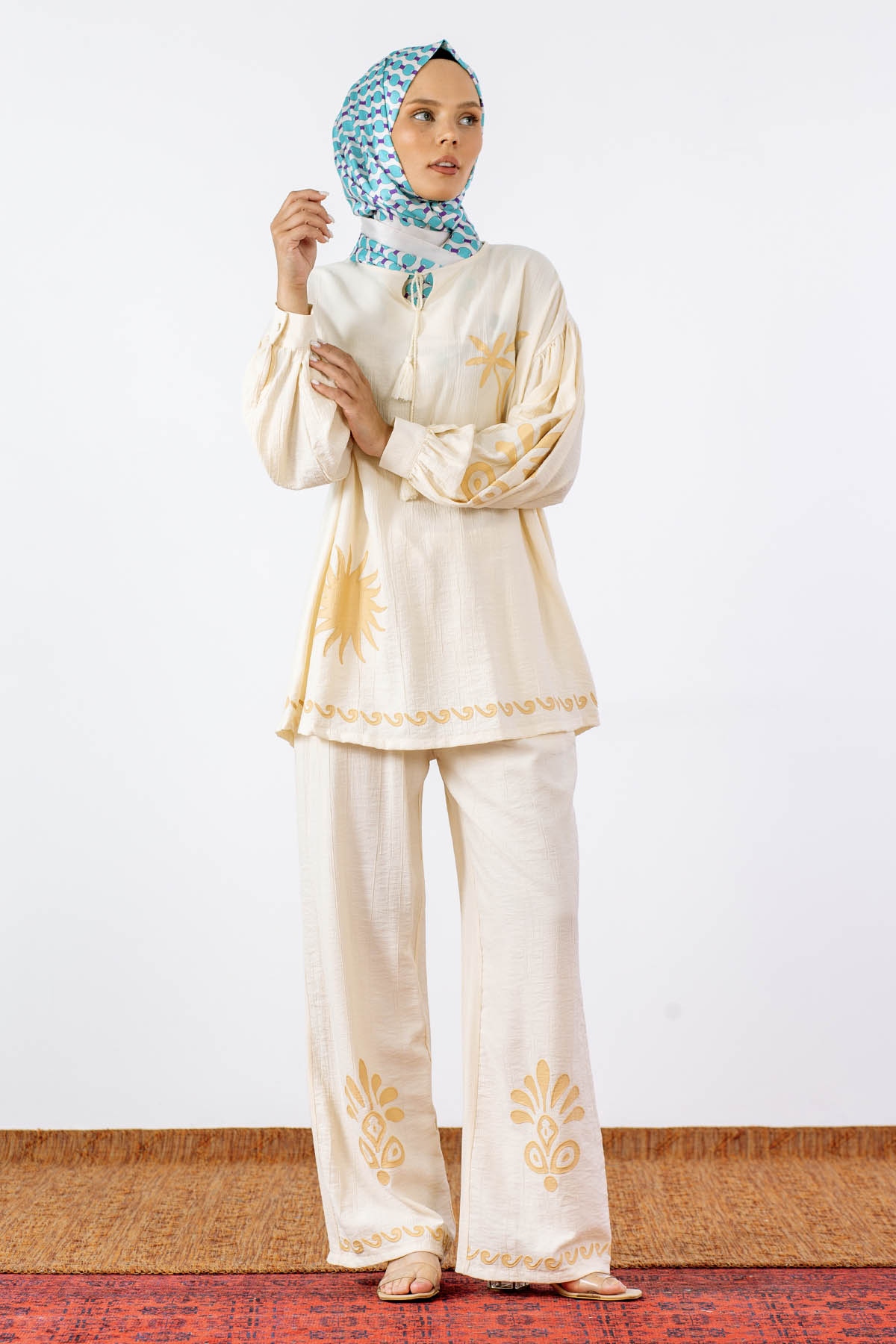 32523 Baski Takim S-l - Bej - 1