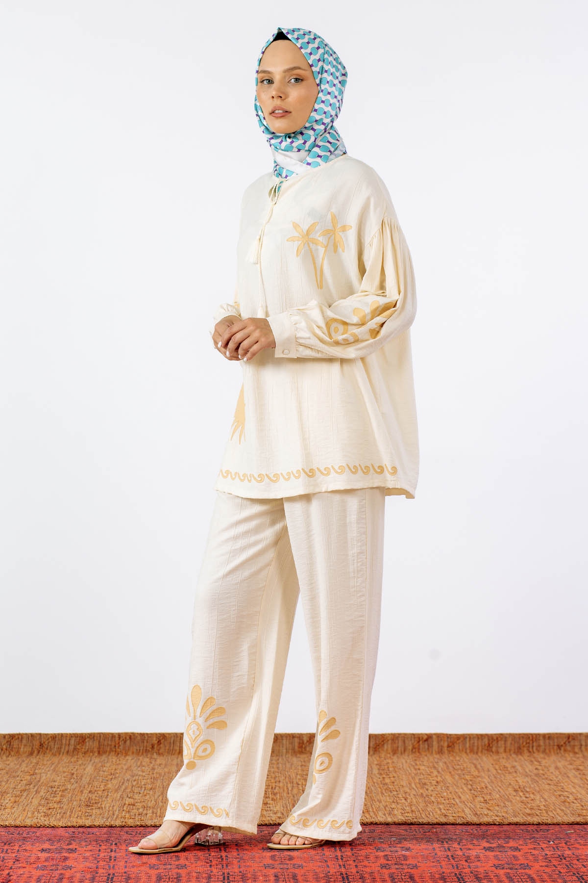 32523 Baski Takim S-l - Bej - 2