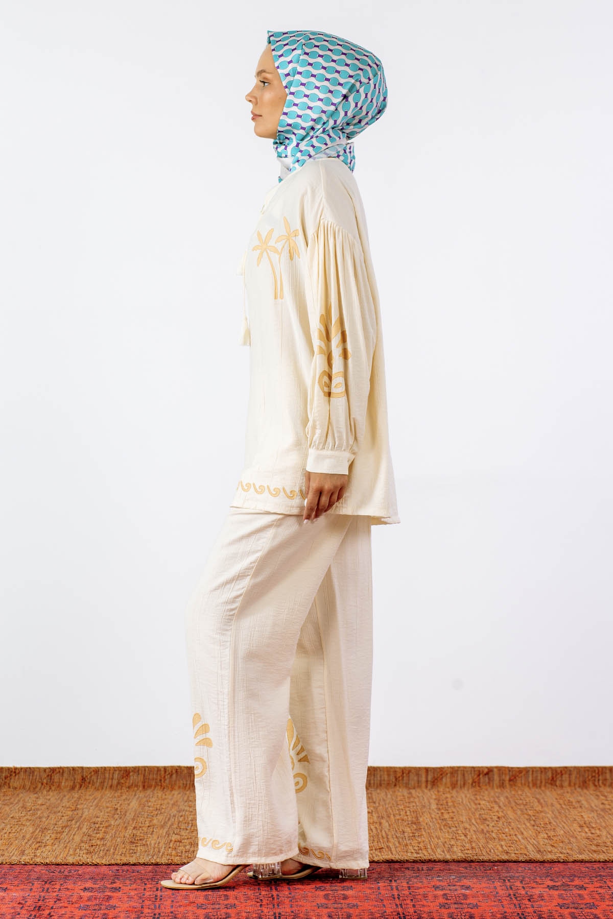 32523 Baski Takim S-l - Bej - 3