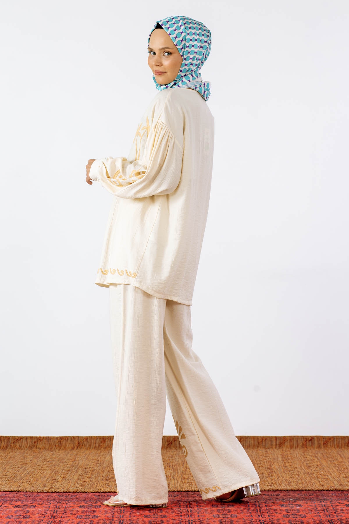 32523 Baski Takim S-l - Bej - 5