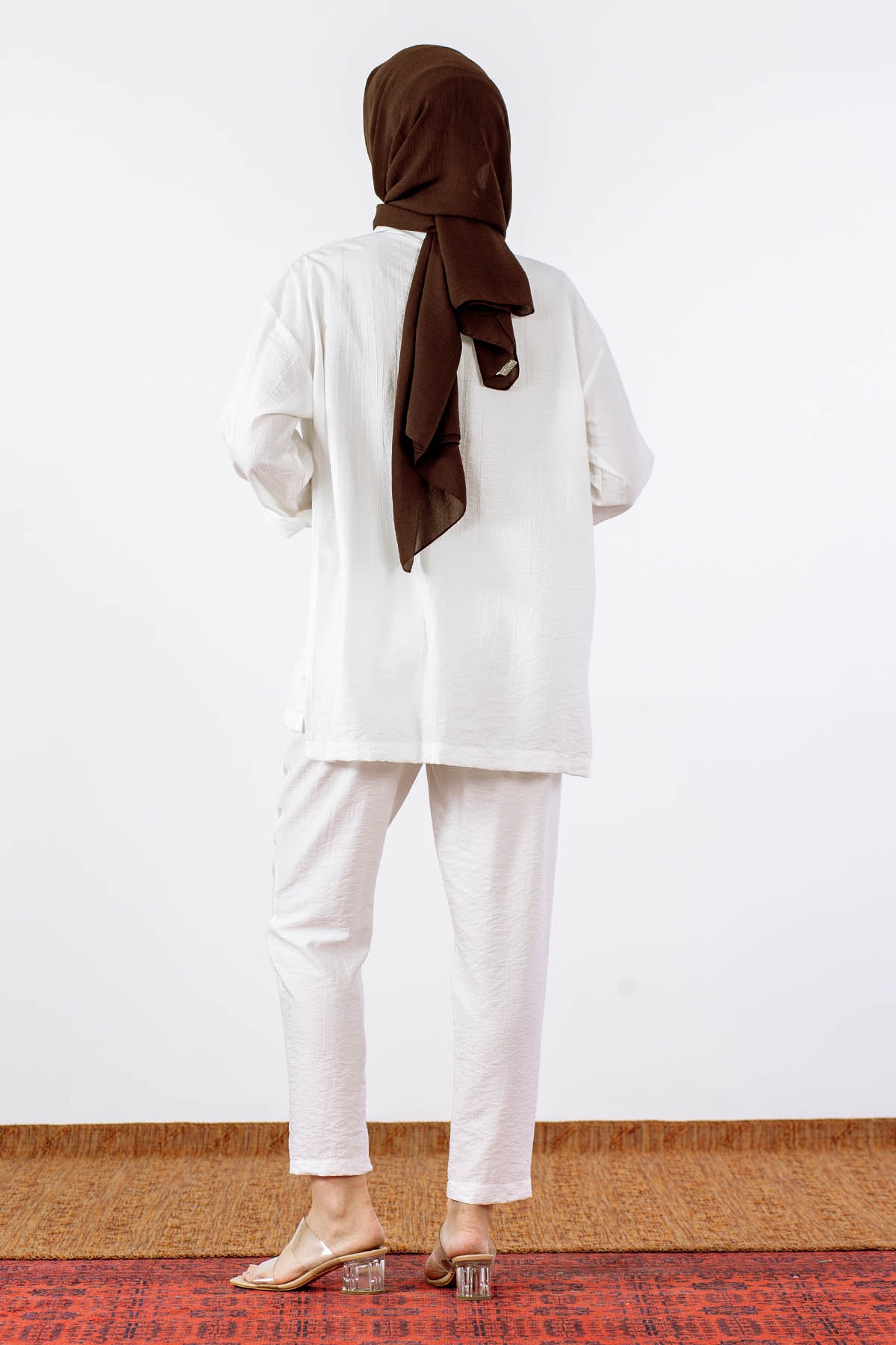 32535 Gömlek Takim S-m-l - Ekru - 4