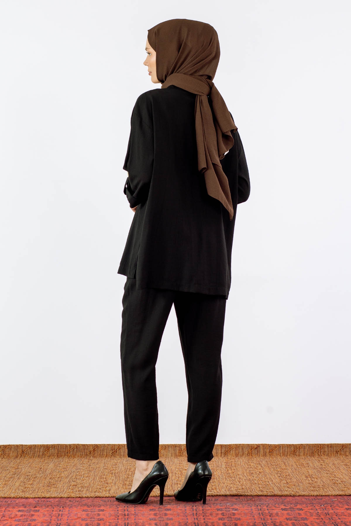 32535 Gömlek Takim S-m-l - Siyah - 5