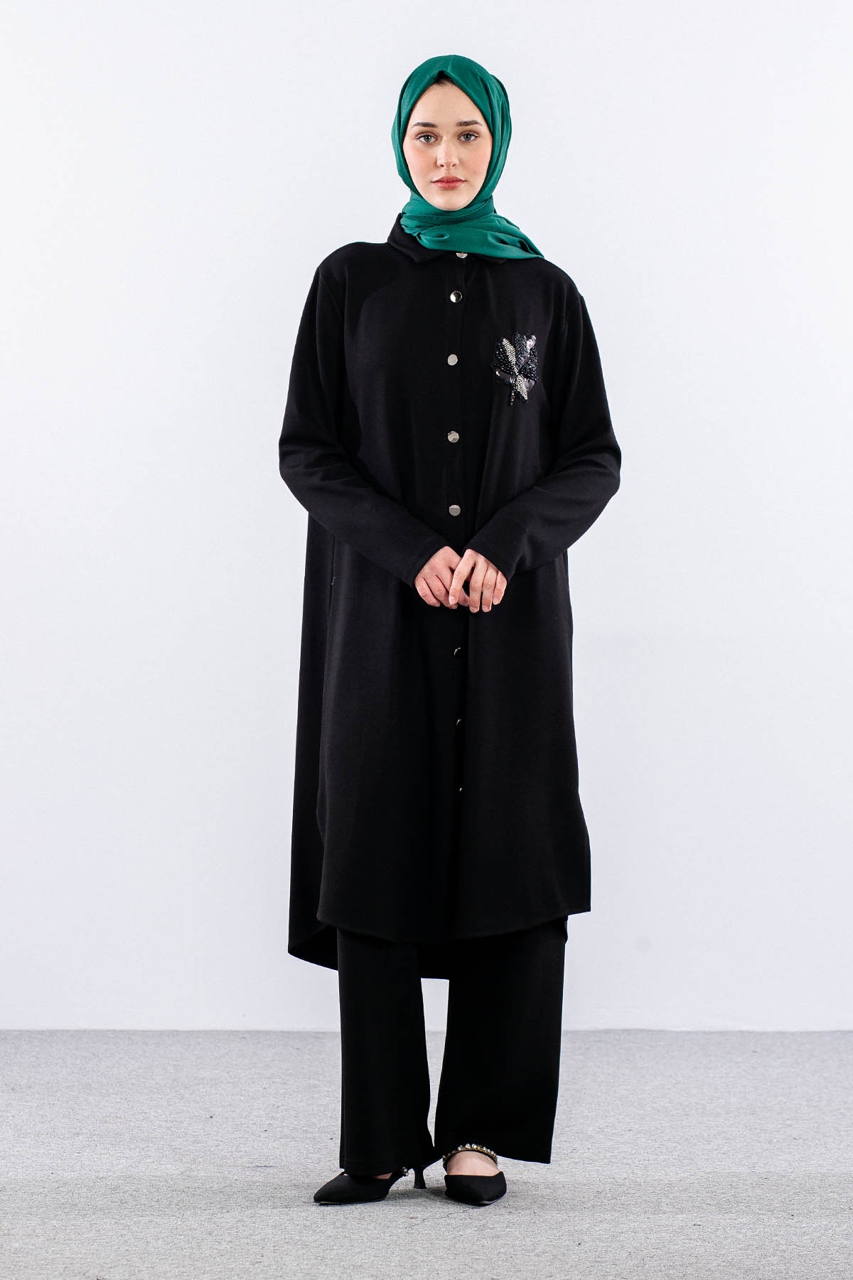 330 Takim 38-44 Tasli - Siyah - 1