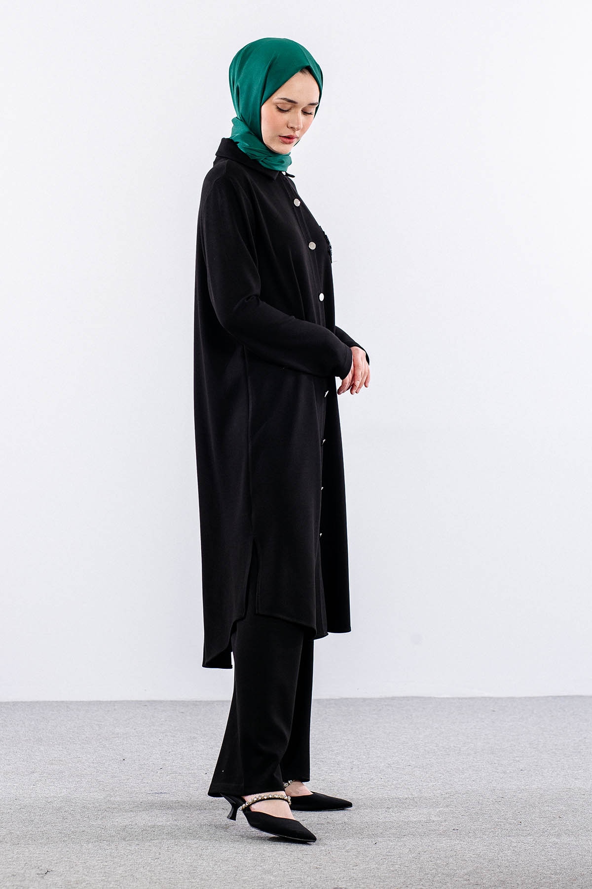 330 Takim 38-44 Tasli - Siyah - 4