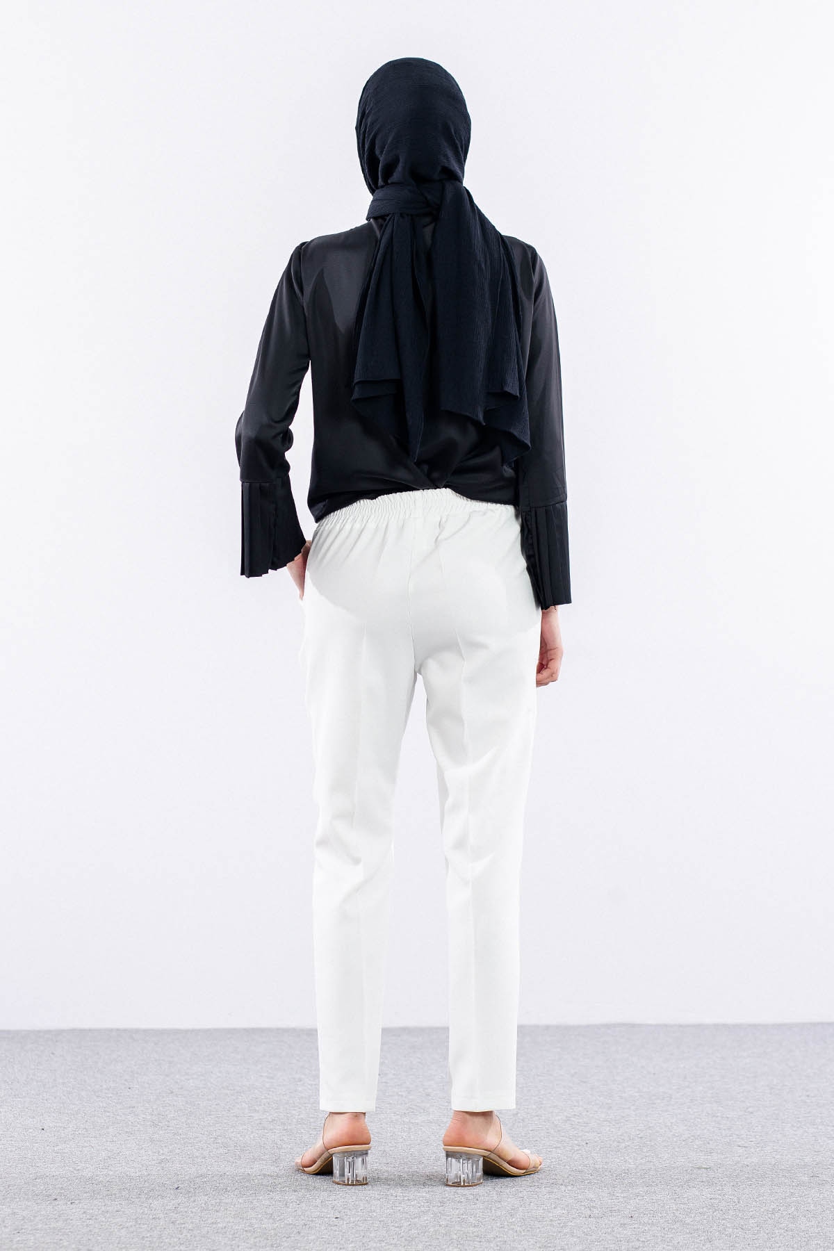 3312 Pantolon 38-48 - Ekru  - - 4