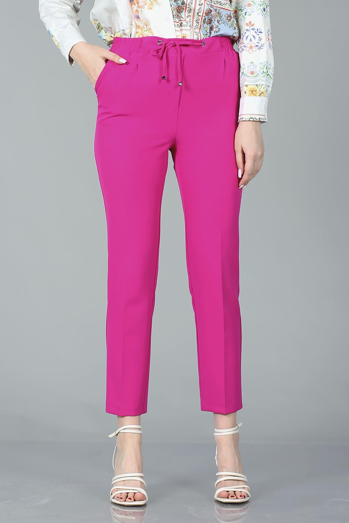 3312 Pantolon 38-48 - Fusya - 2