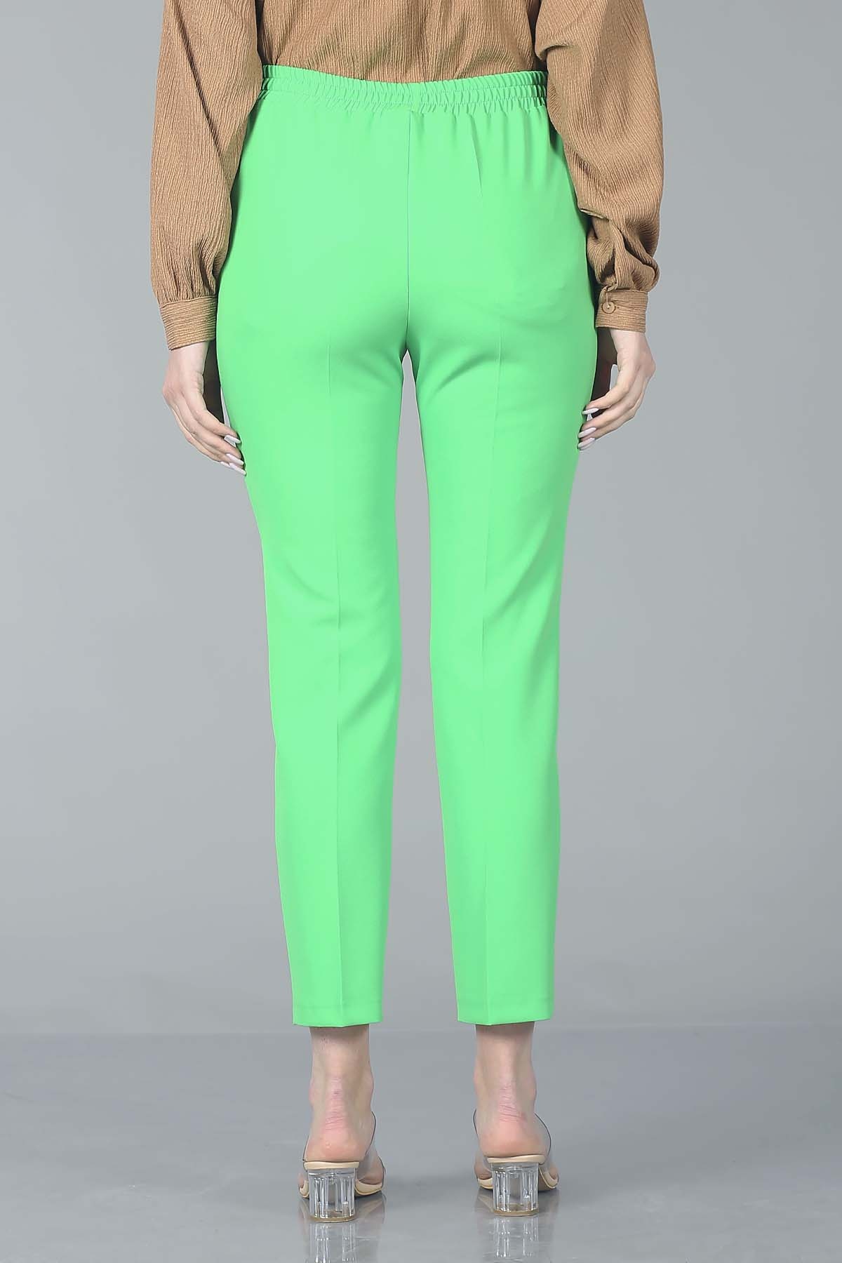 3312 Pantolon 38-48 - F.yesili - 4