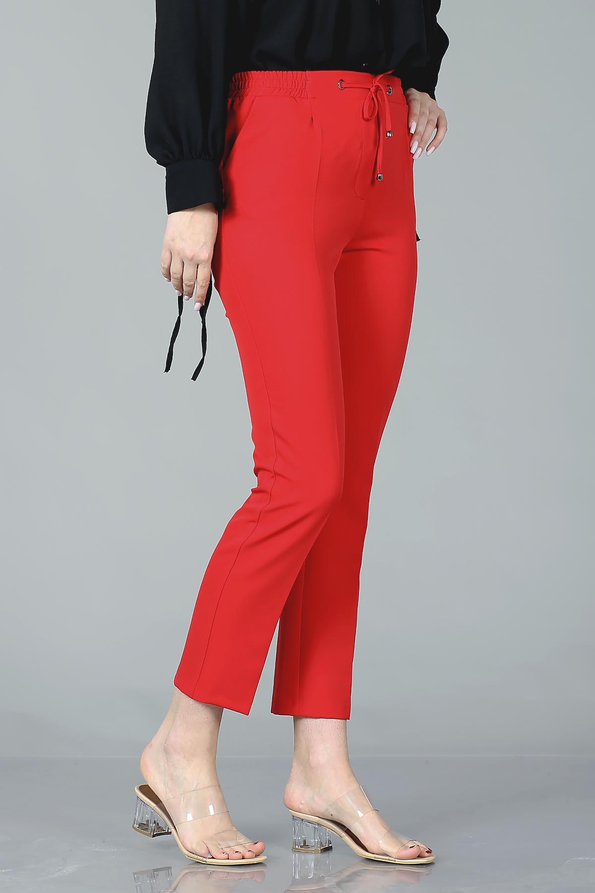 3312 Pantolon 38-48 - Kirmizi - 2