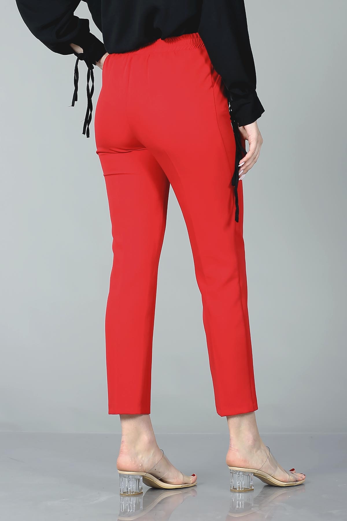 3312 Pantolon 38-48 - Kirmizi - 3