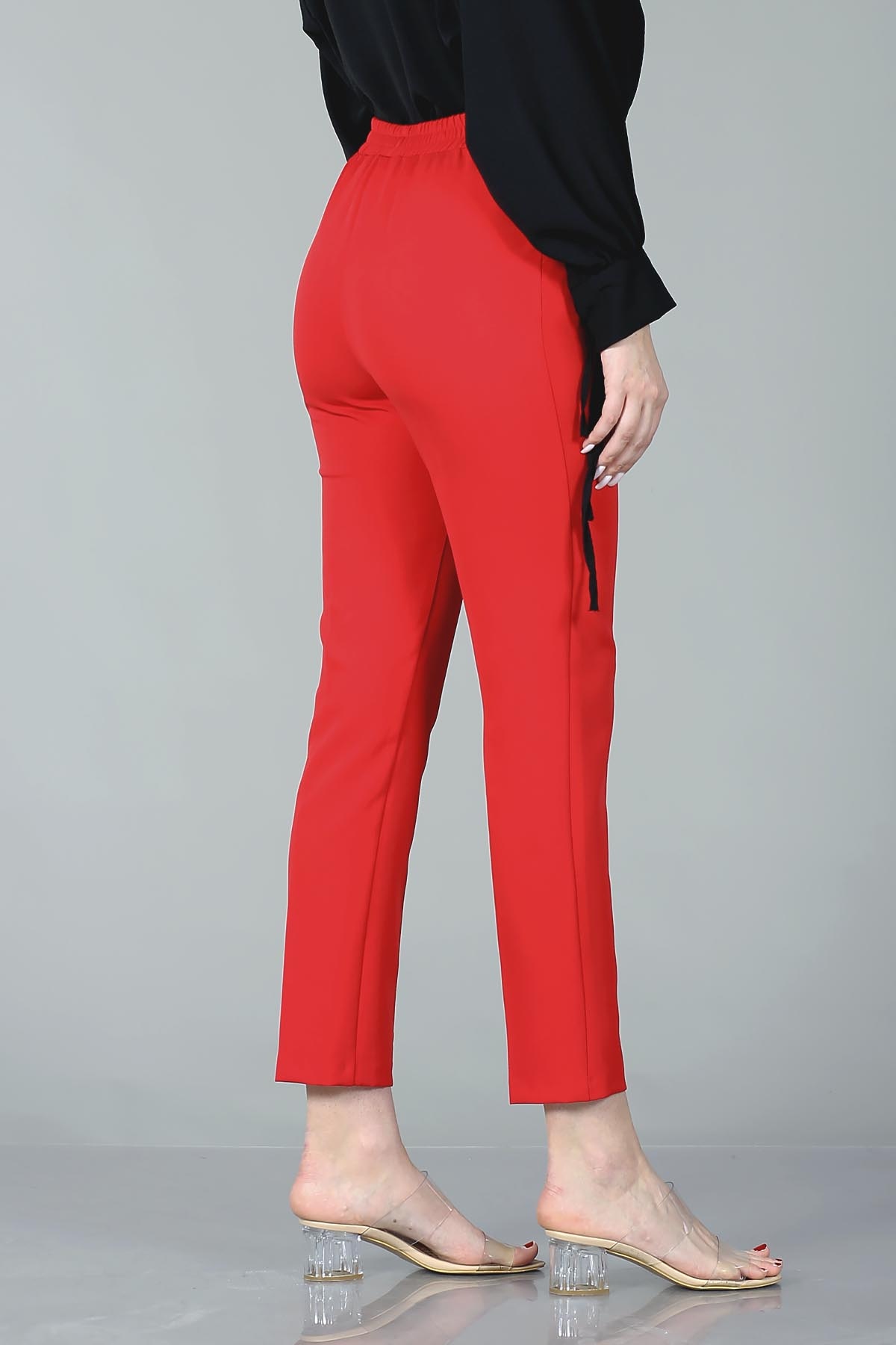 3312 Pantolon 38-48 - Kirmizi - 4