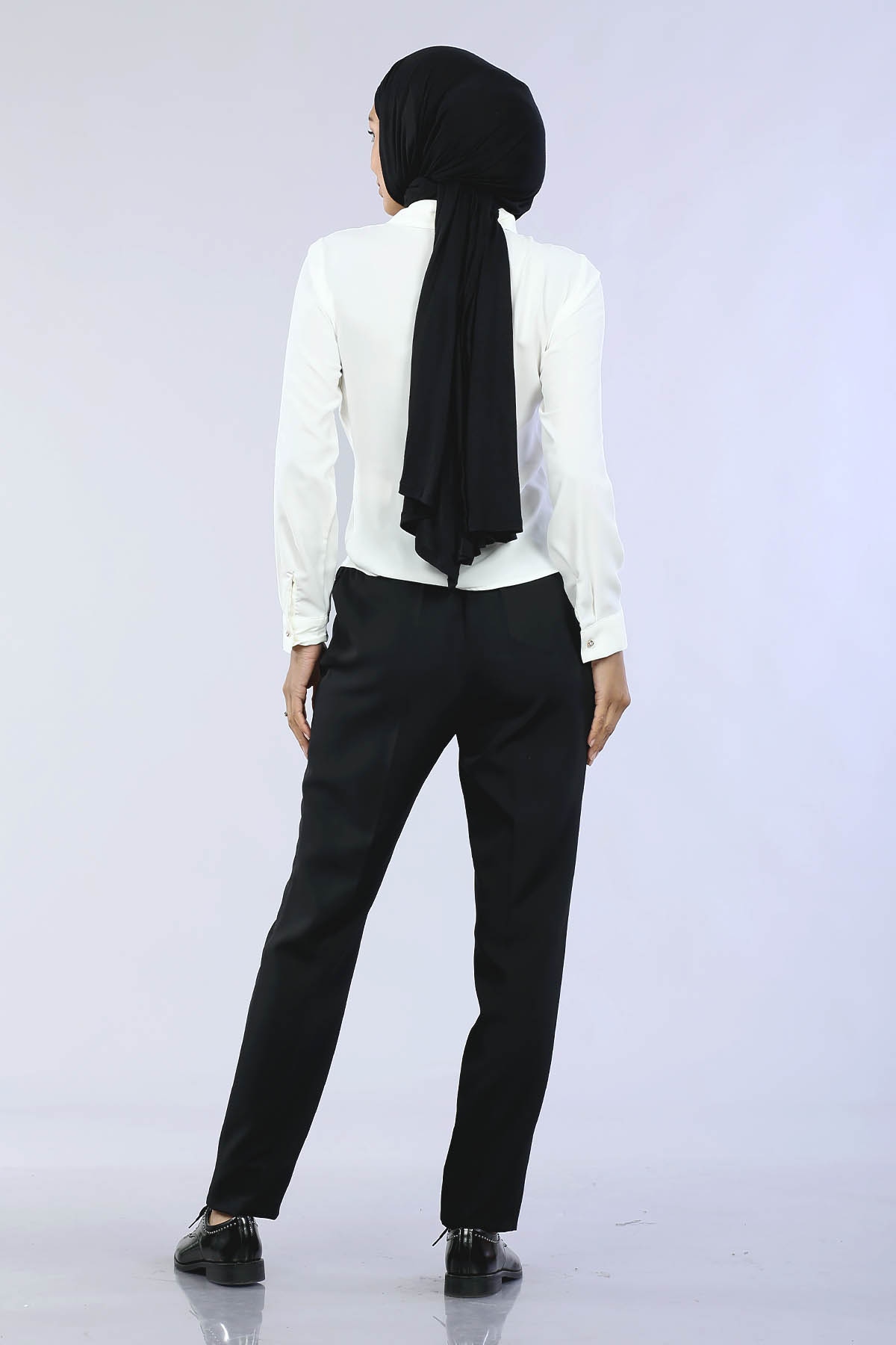 3312 Pantolon 38-48 - Siyah - 5