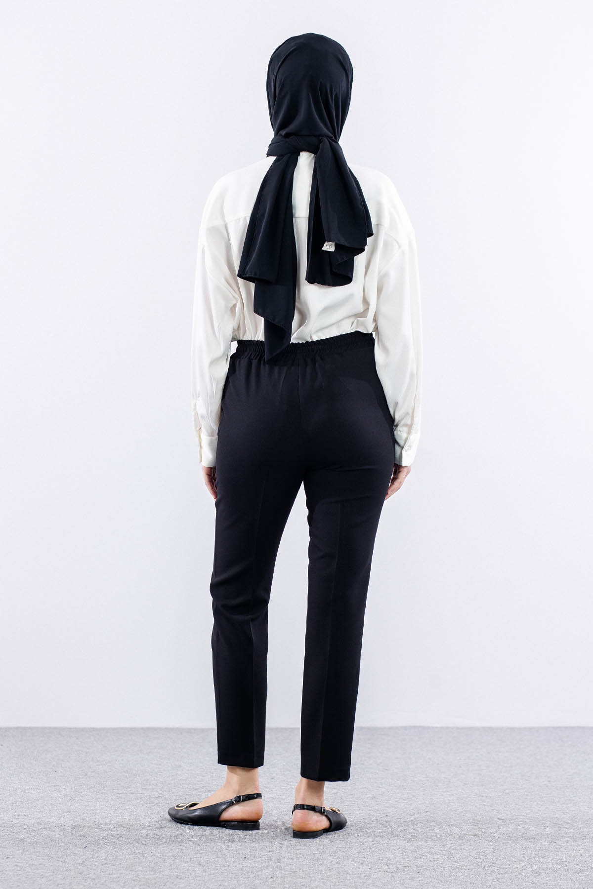 3312 Pantolon 38-48 - Siyah   - - 3