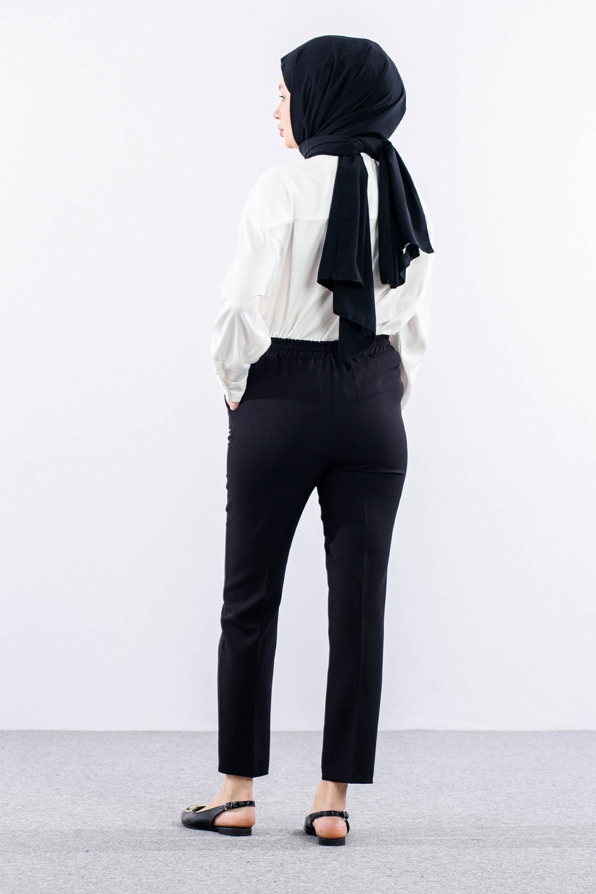 3312 Pantolon 38-48 - Siyah   - - 4