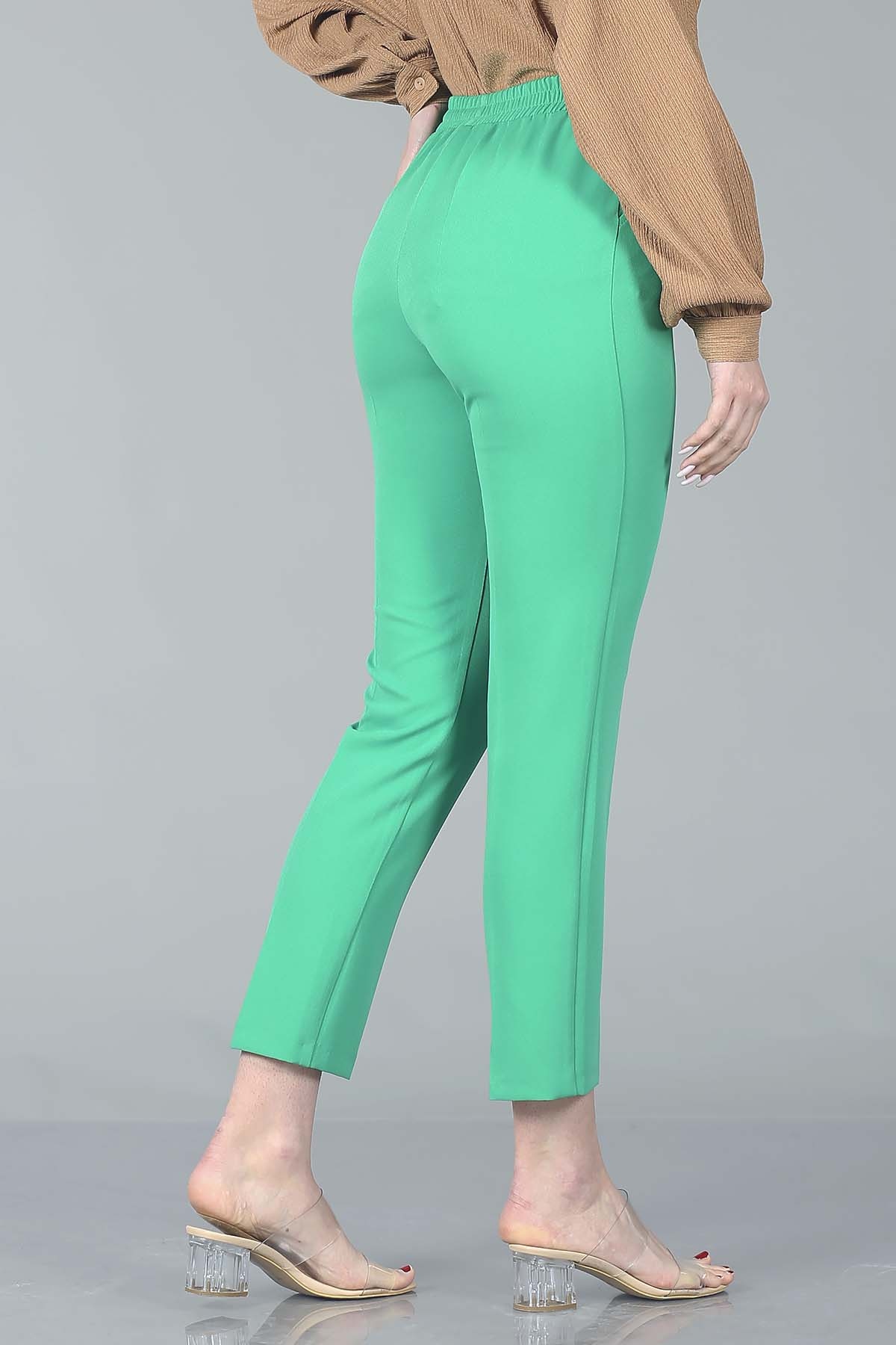 3312 Pantolon 38-48 - Yesil - 8