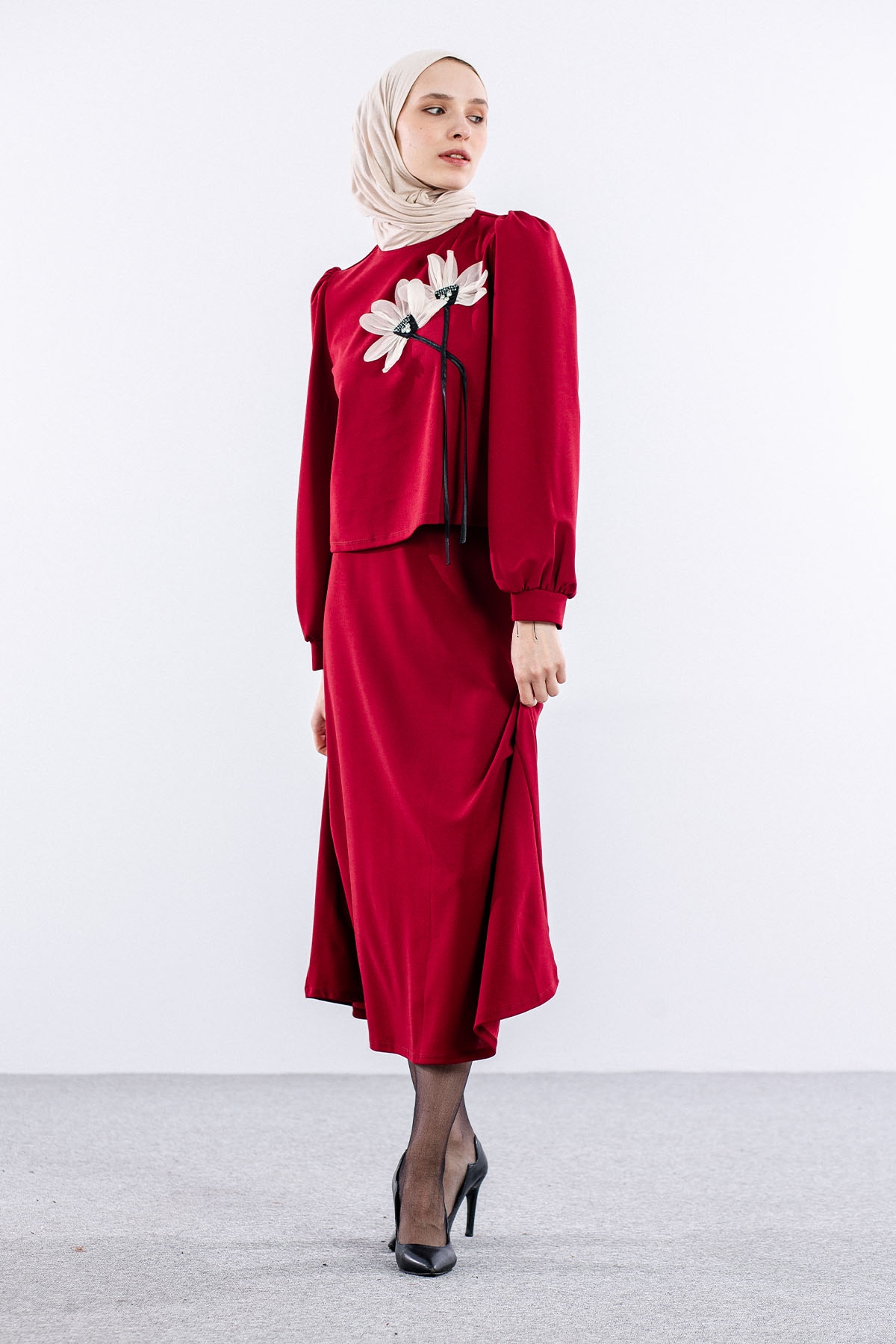 33161 E.takim S-m-l Pptya - Bordo - 1