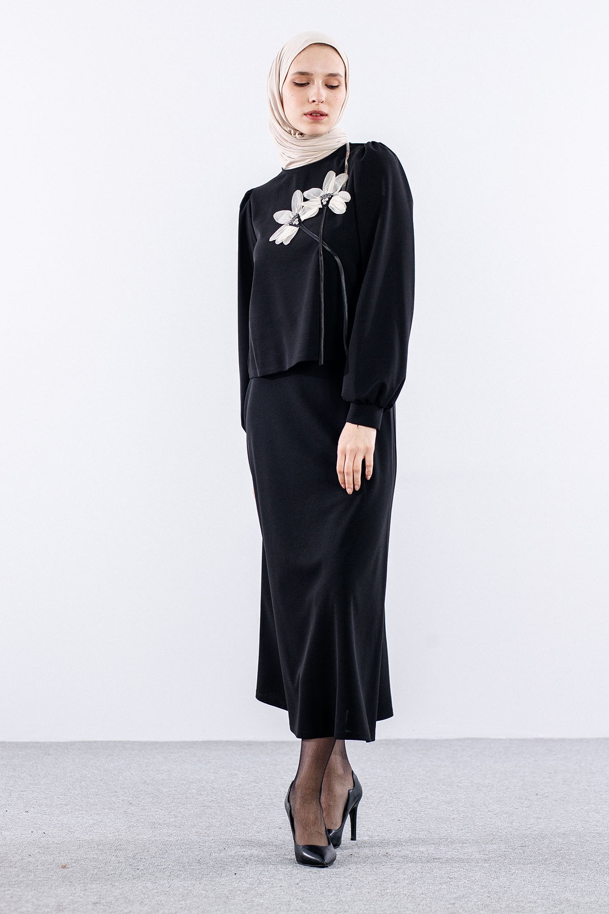 33161 E.takim S-m-l Pptya - Siyah - 1