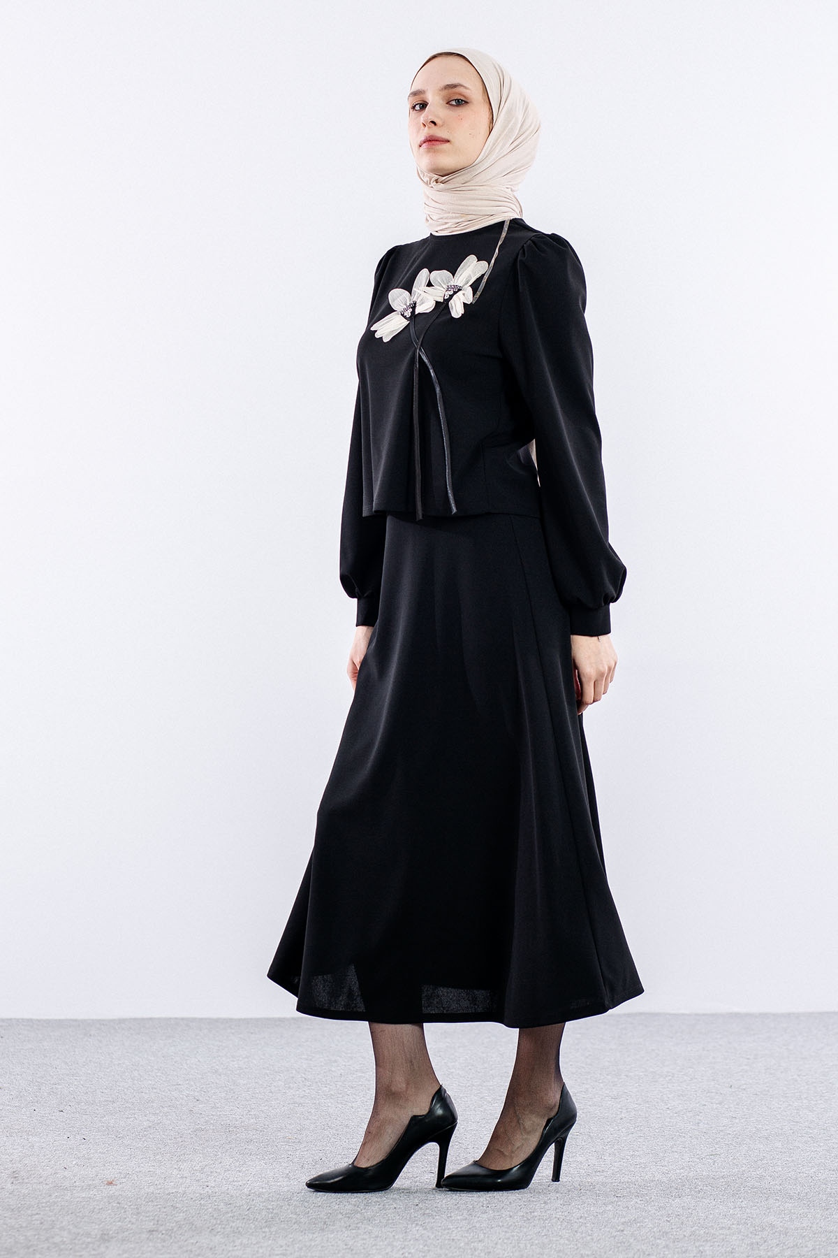 33161 E.takim S-m-l Pptya - Siyah - 3