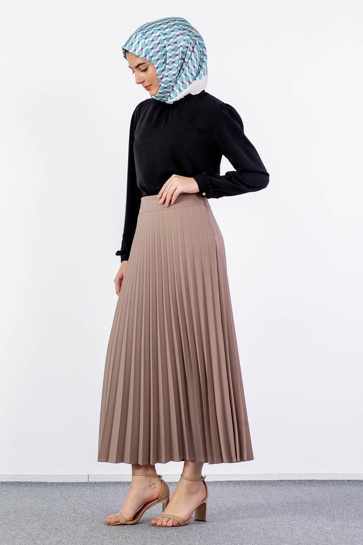 3322 Plise Etek 38-48 - Vizon - 2