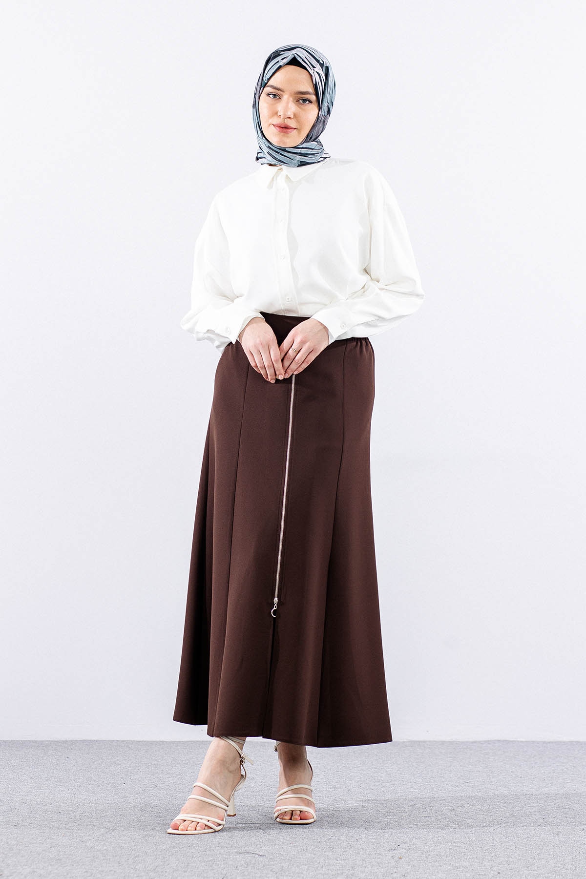 3337 Etek 38-48 - Kahve - 1