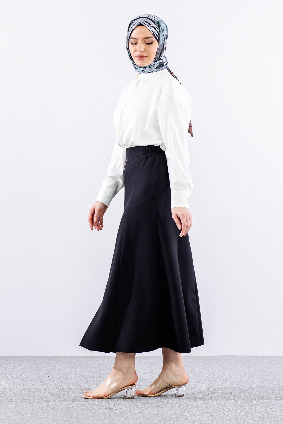 3337 Etek 38-48 - Siyah - 3