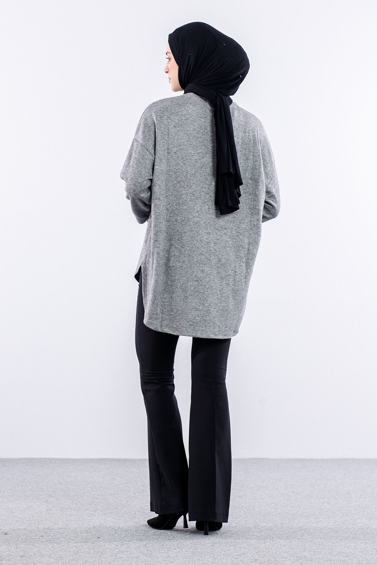 33375 Tunik Tek Kvs - K_gri - 4