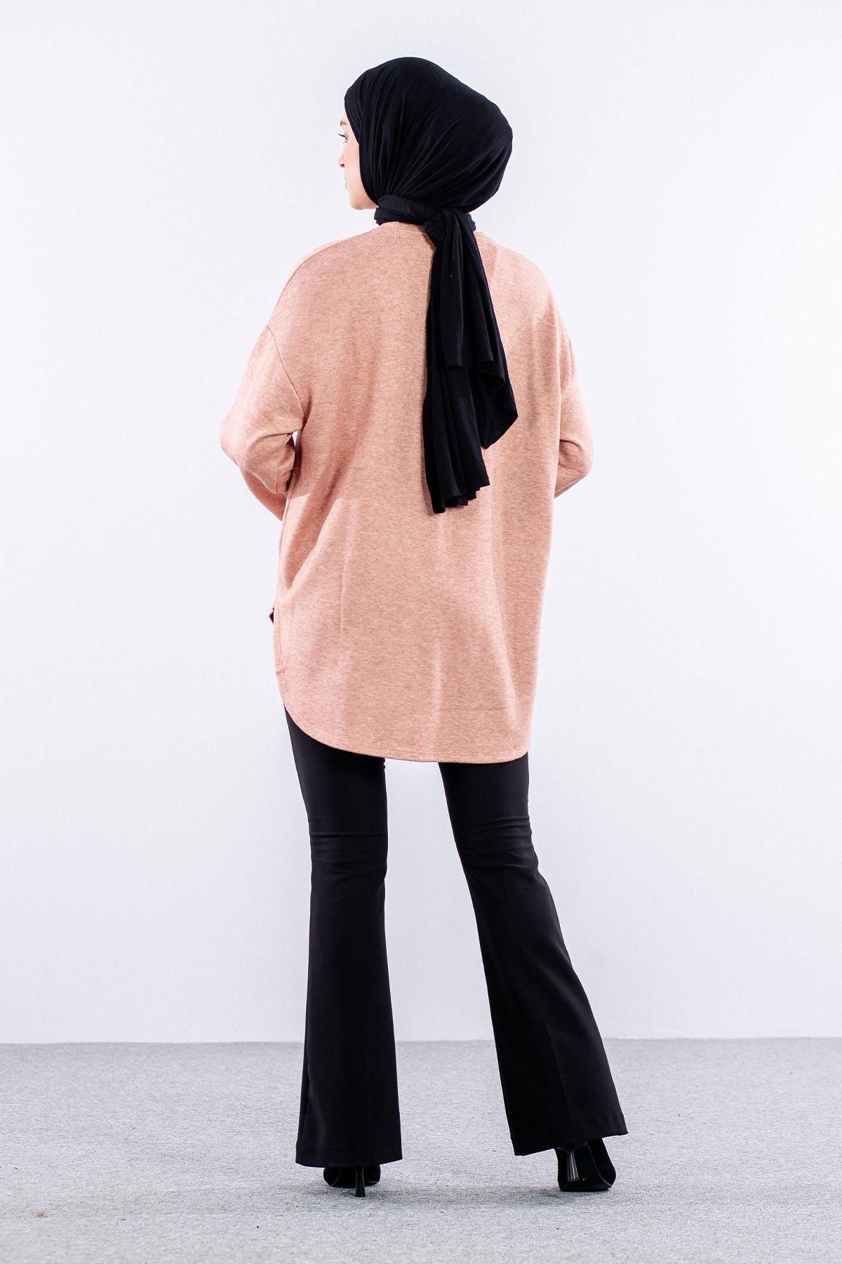 33375 Tunik Tek Kvs - K_pudra - 4