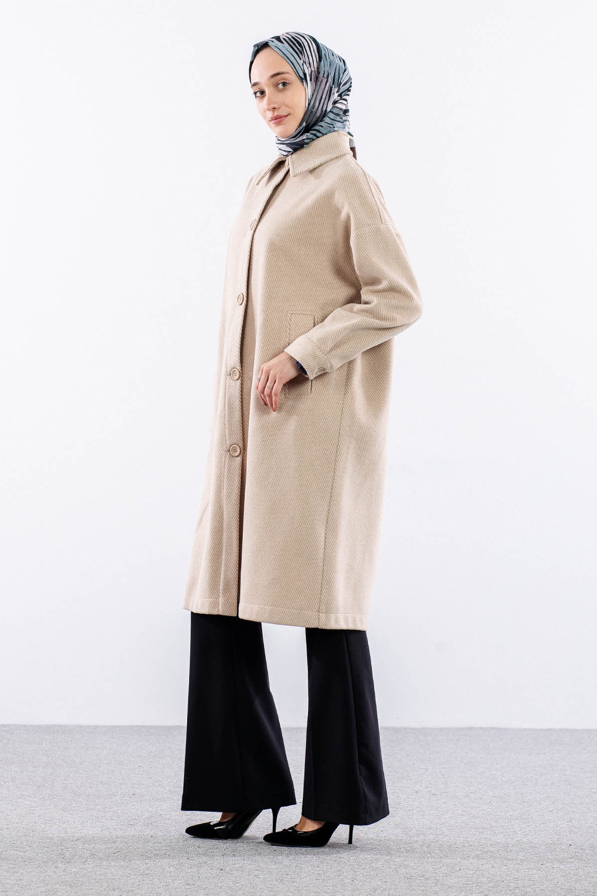 33380 Ince Kase Kap Tek - Bej - 3