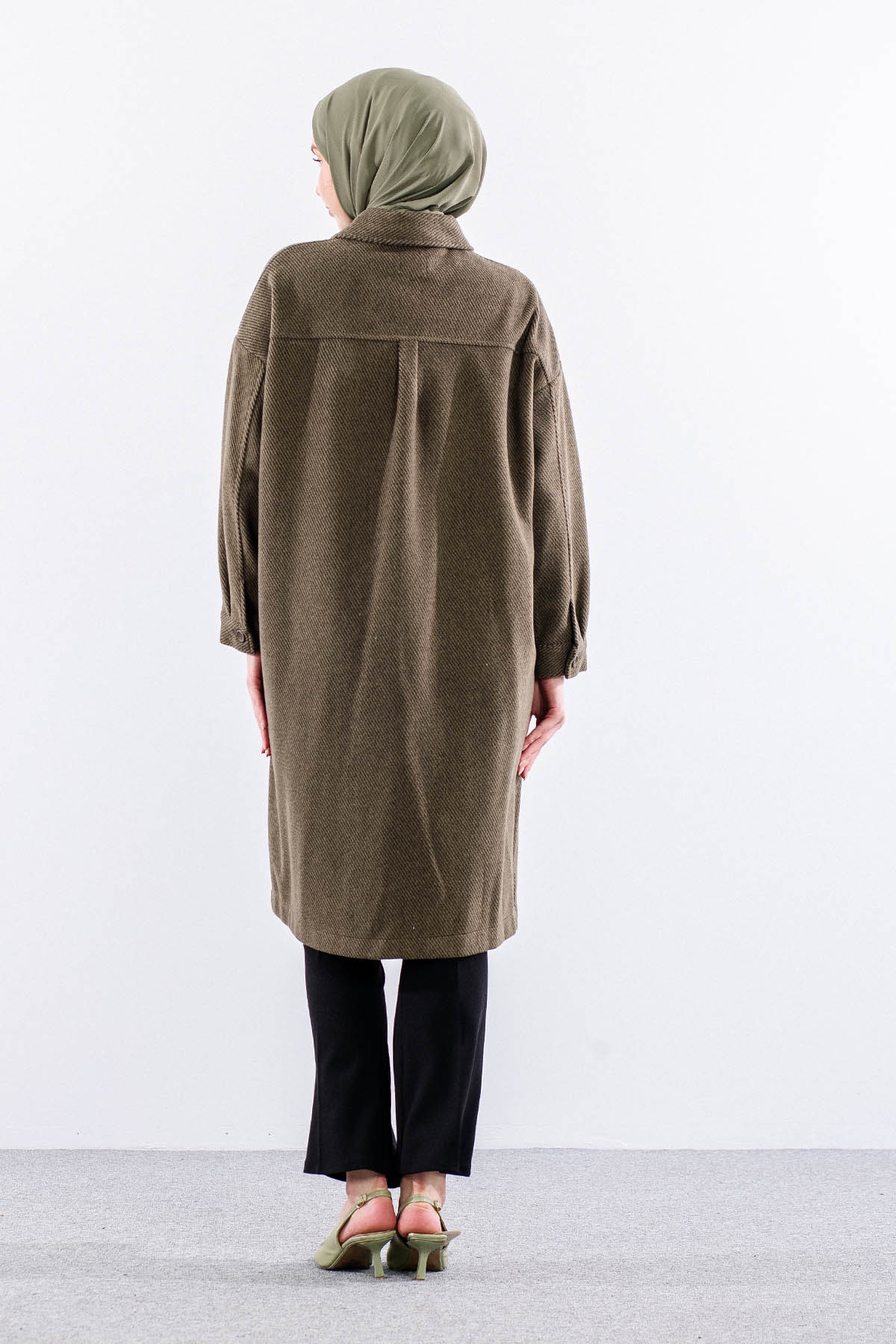 33380 Ince Kase Kap Tek - Haki - 5