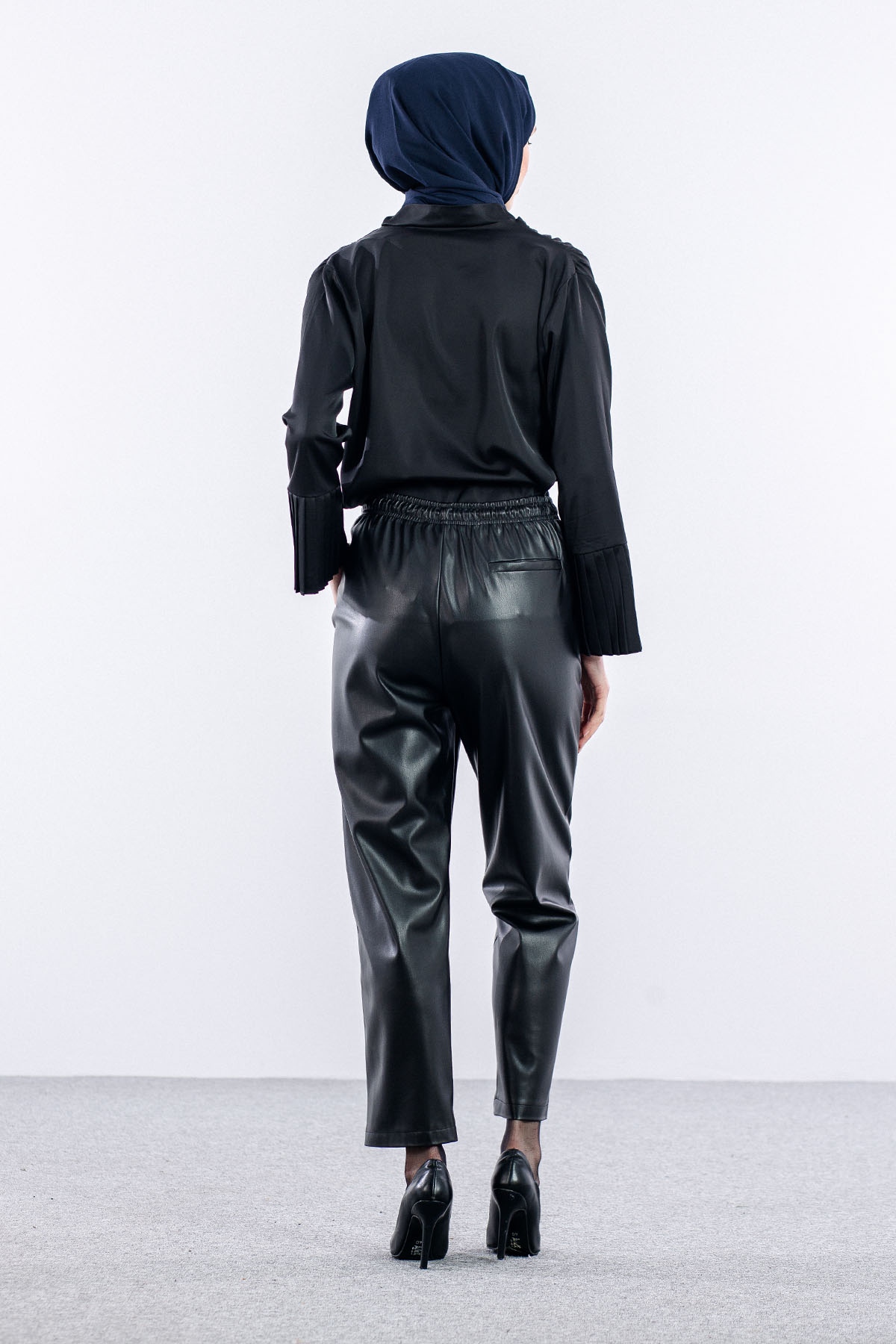 33403 Deri Pantolon S-m-l-xl - Siyah - 4