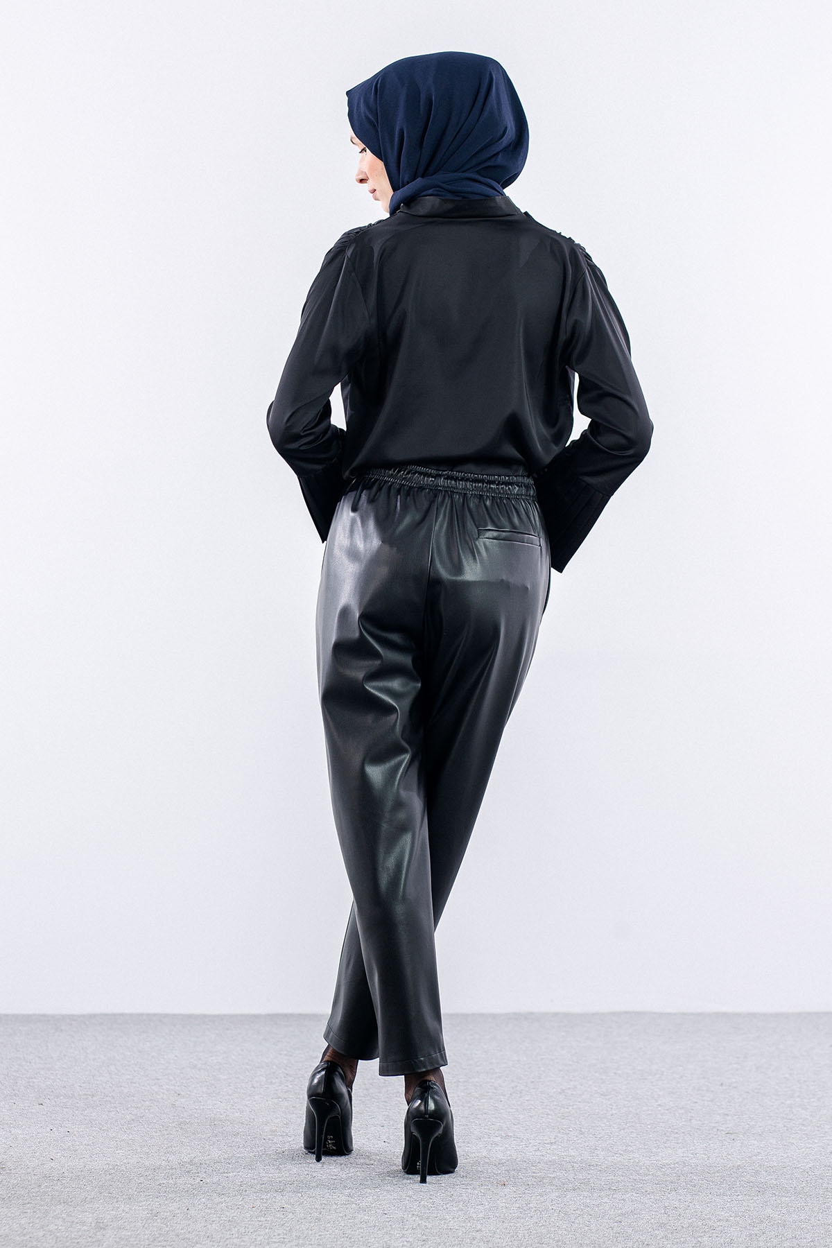 33403 Deri Pantolon S-m-l-xl - Siyah - 5