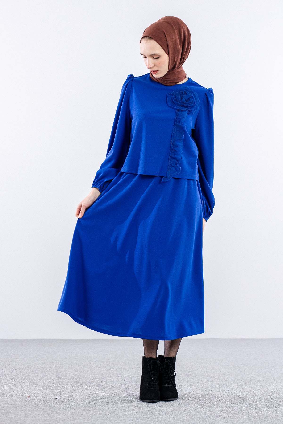 33436 E.takim S-m-l Gul - Sax - 2