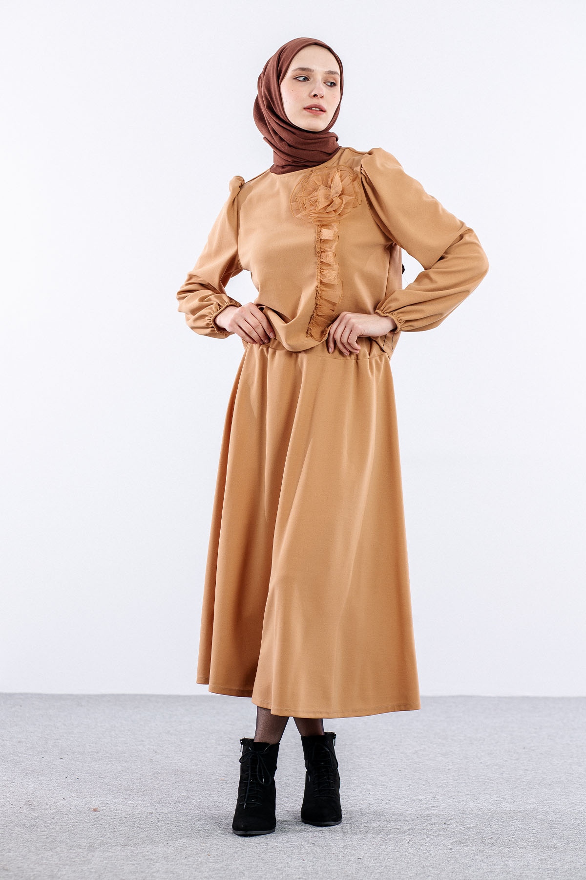 33436 E.takim S-m-l Gul - Toprak - 1