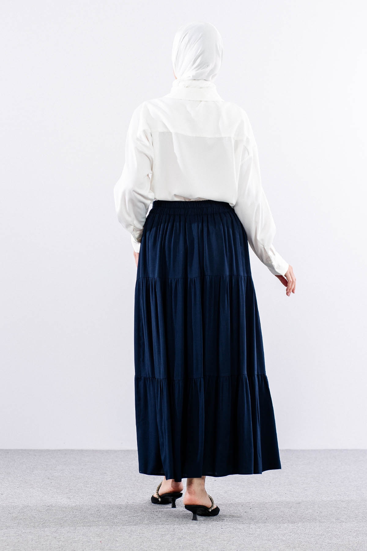 3344 Etek 1-2-3 Katli Spor - Lacivert - 4