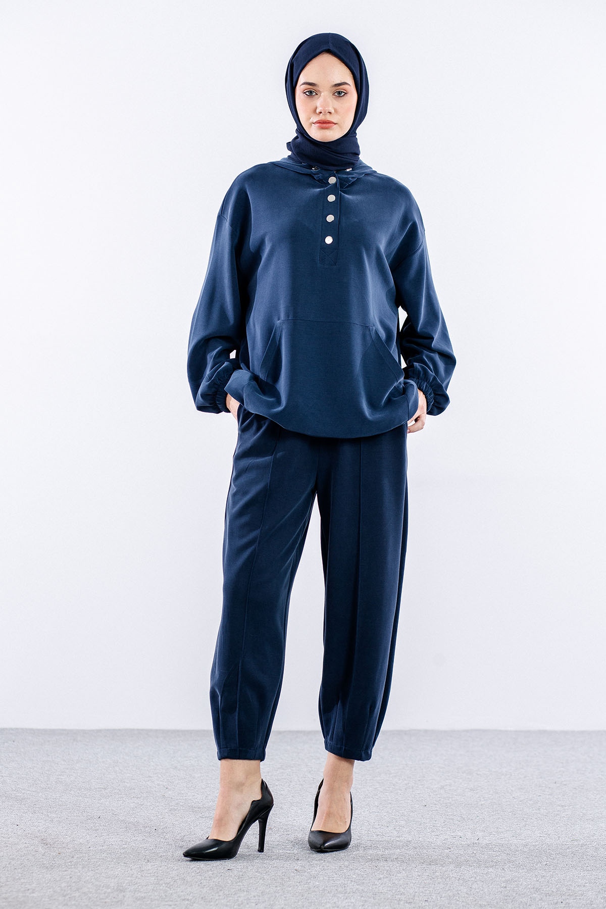 33480 Eşofman Takim S-m-l - Lacivert - 1