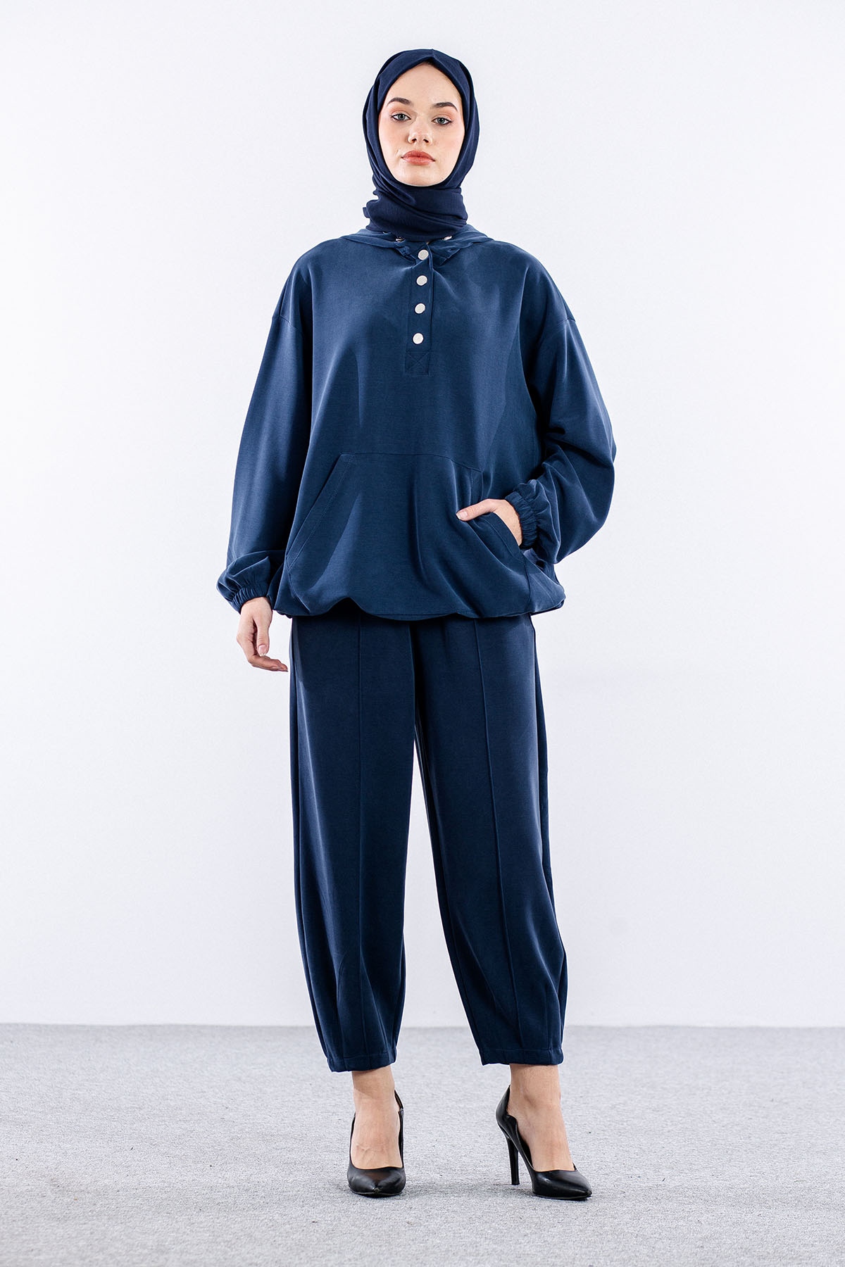 33480 Eşofman Takim S-m-l - Lacivert - 2