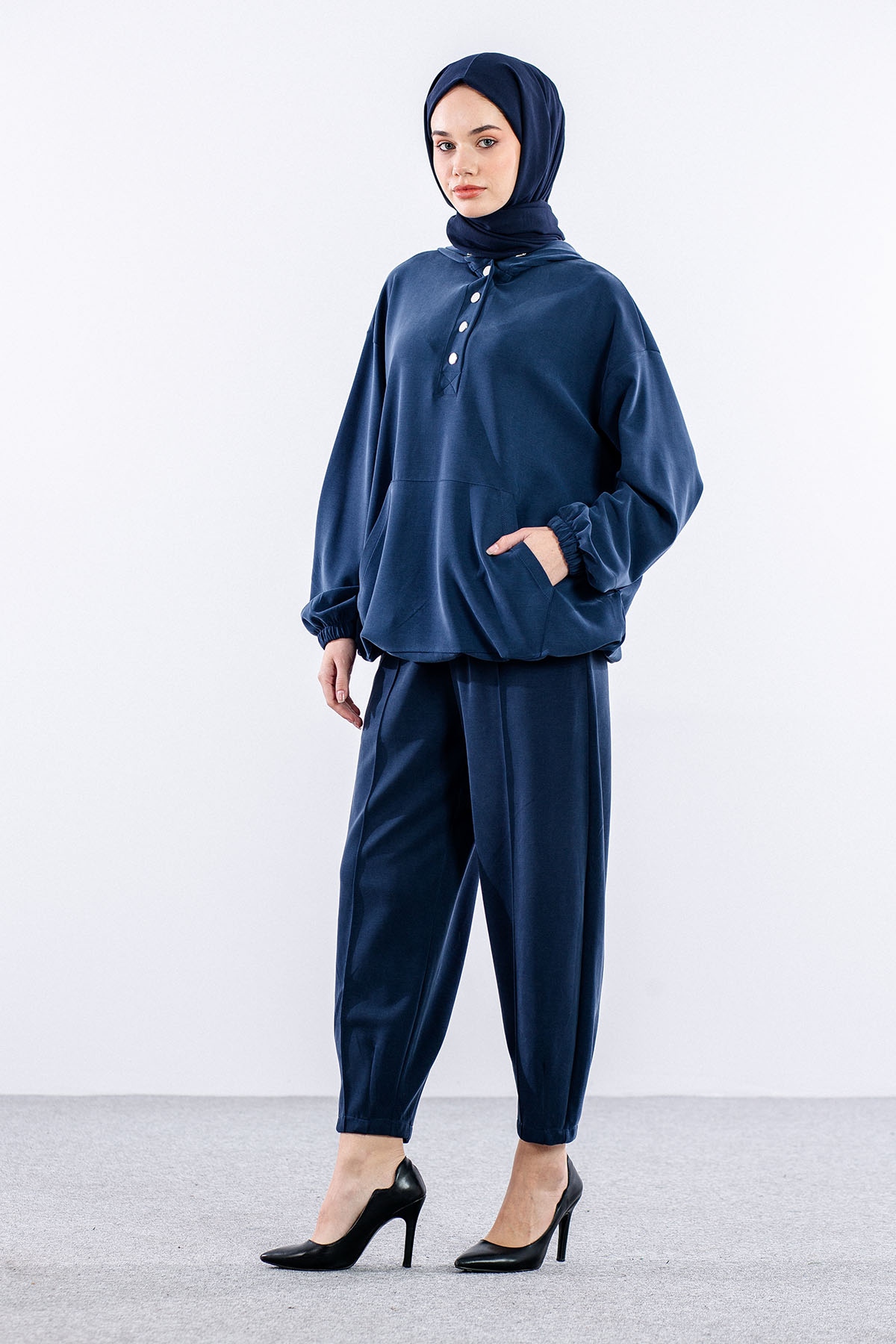 33480 Eşofman Takim S-m-l - Lacivert - 4