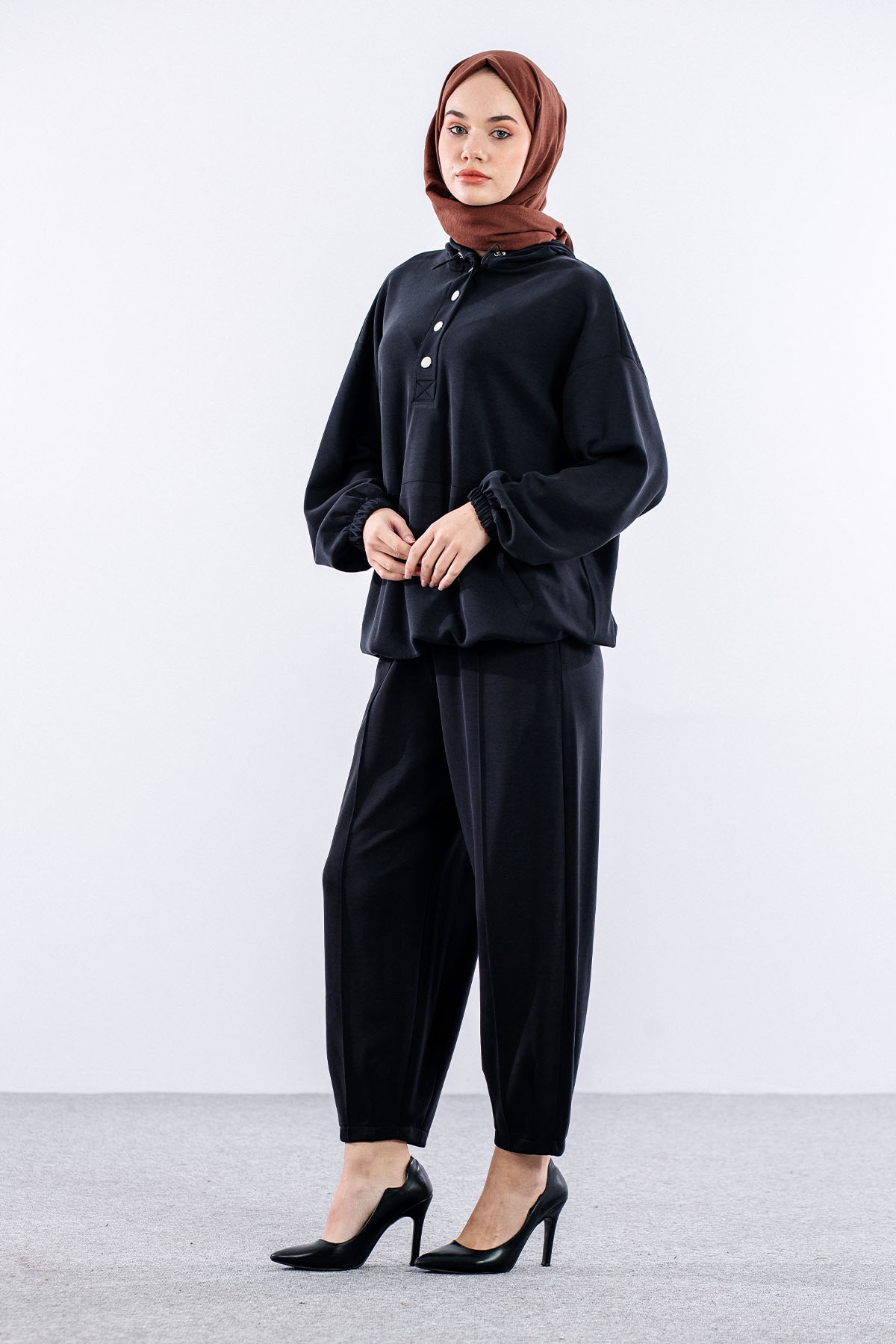 33480 Eşofman Takim S-m-l - Siyah - 3