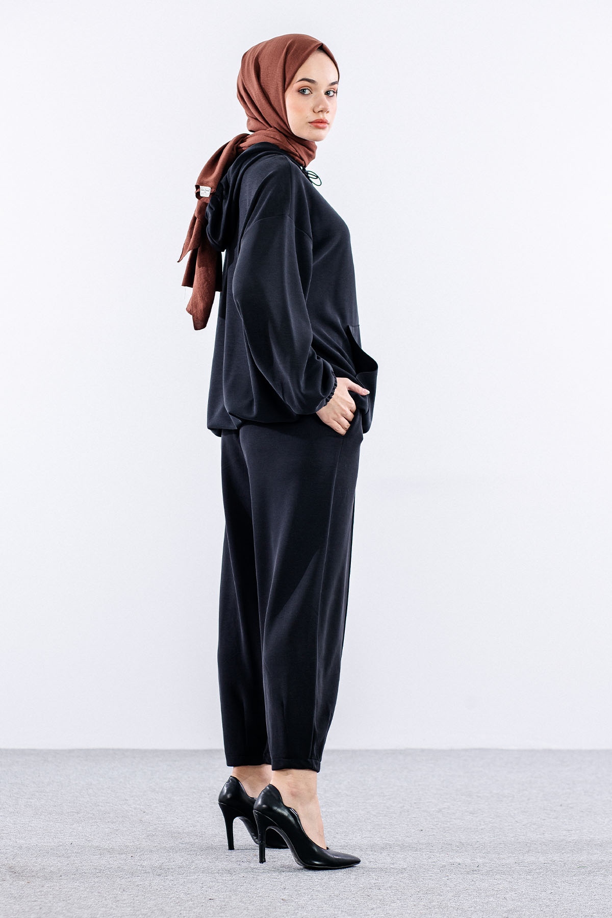 33480 Eşofman Takim S-m-l - Siyah - 6