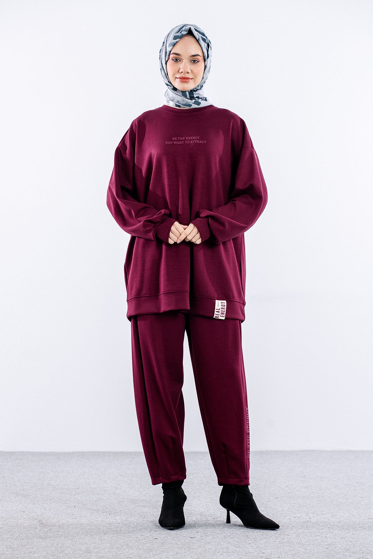 33569 Takim S-m-l Tnt - Bordo - 1