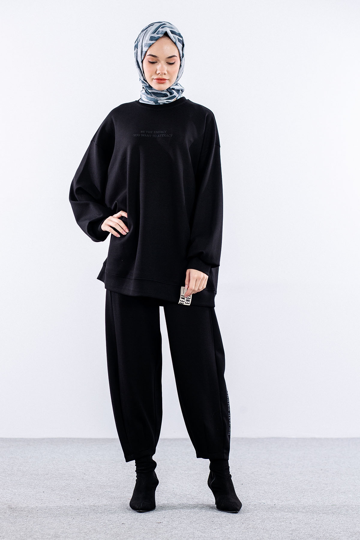 33569 Takim S-m-l Tnt - Siyah - 1