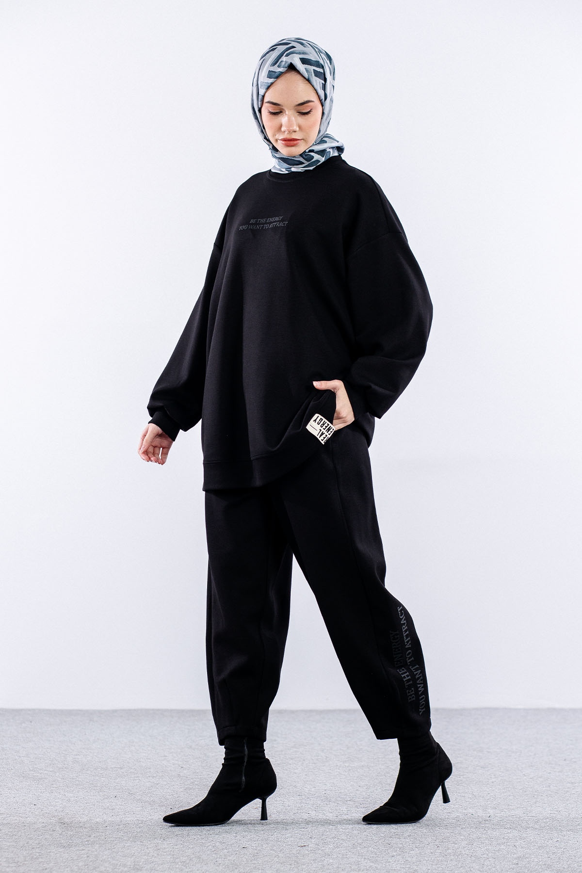 33569 Takim S-m-l Tnt - Siyah - 3