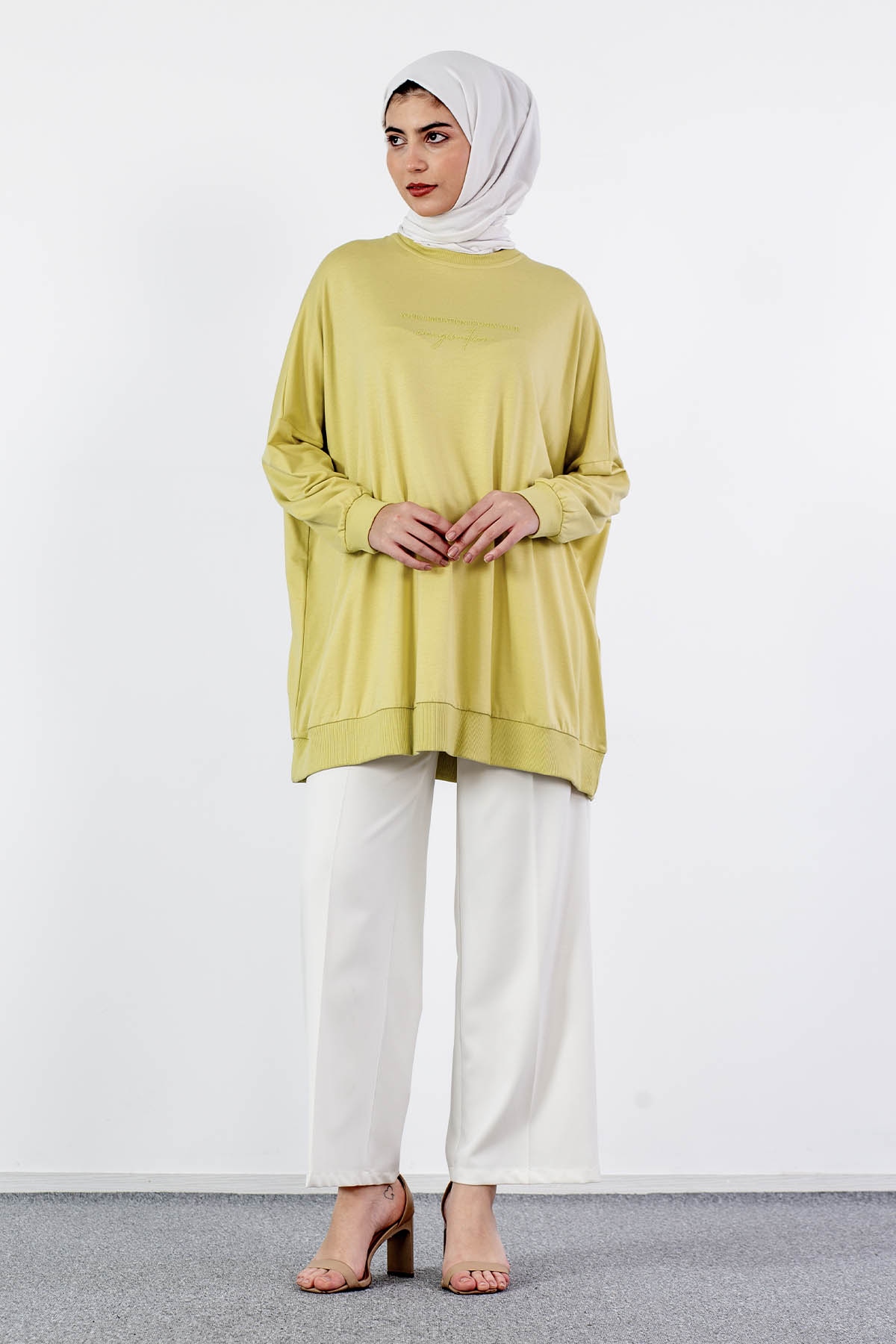 33572 Tunik Tek - A_lime - 1