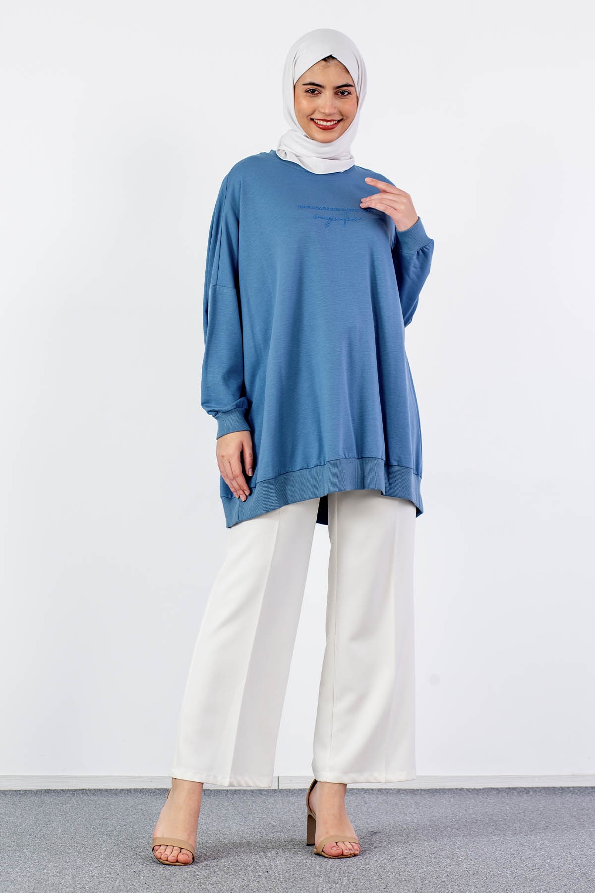 33572 Tunik Tek - Element Mavi - 1