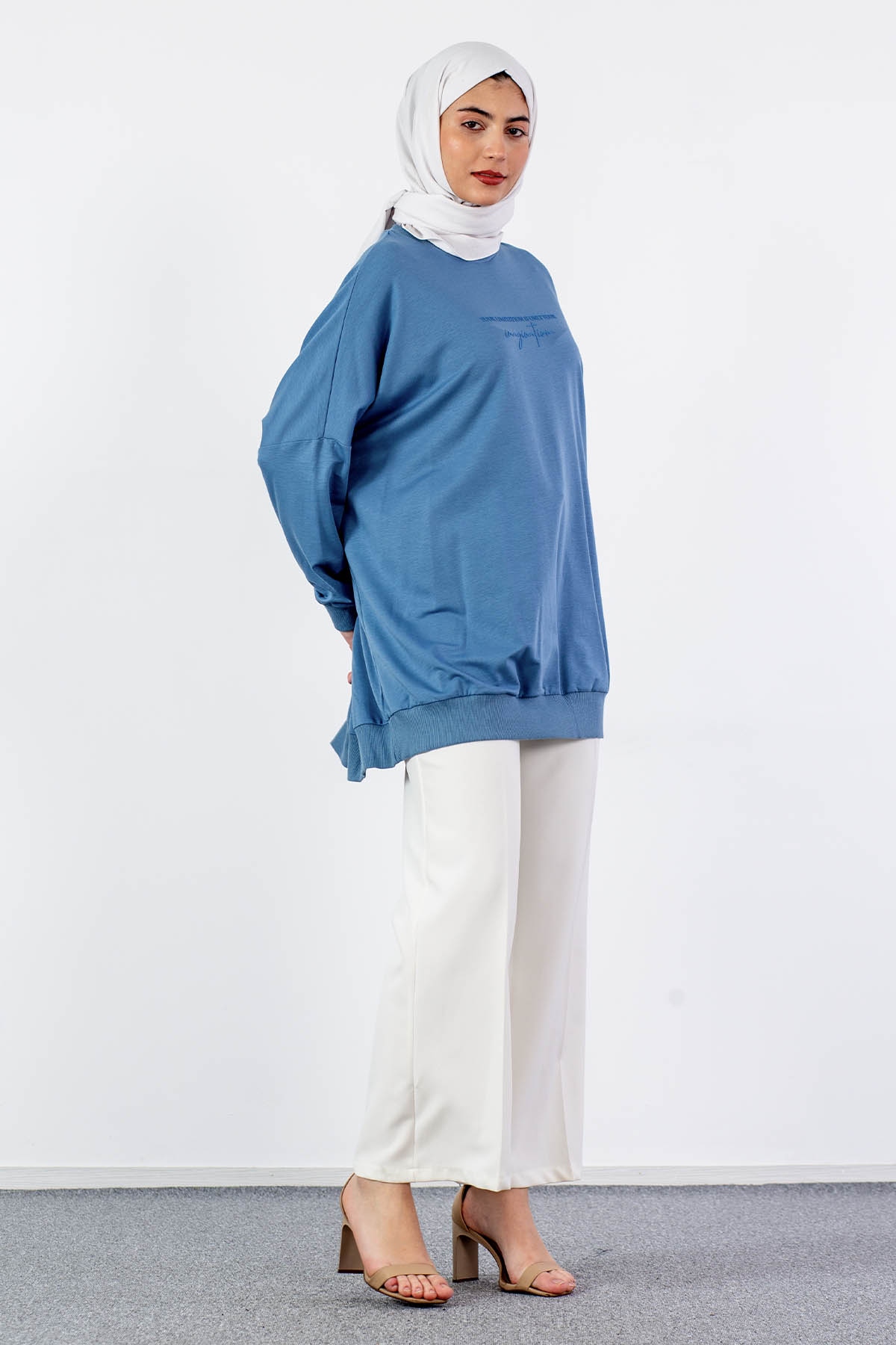 33572 Tunik Tek - Element Mavi - 4